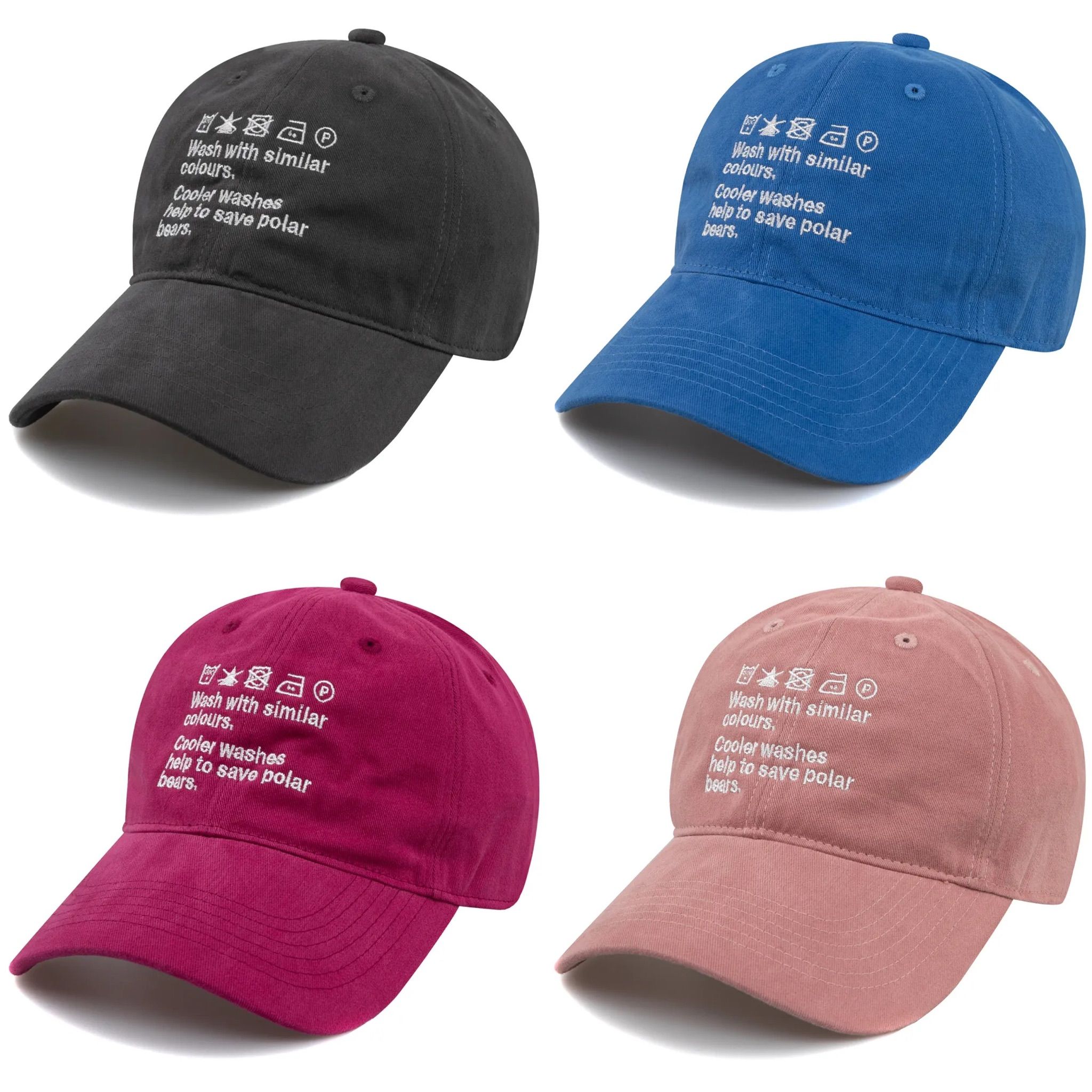 （ 預購 ） WICK  洗滌標籤設計棒球帽
