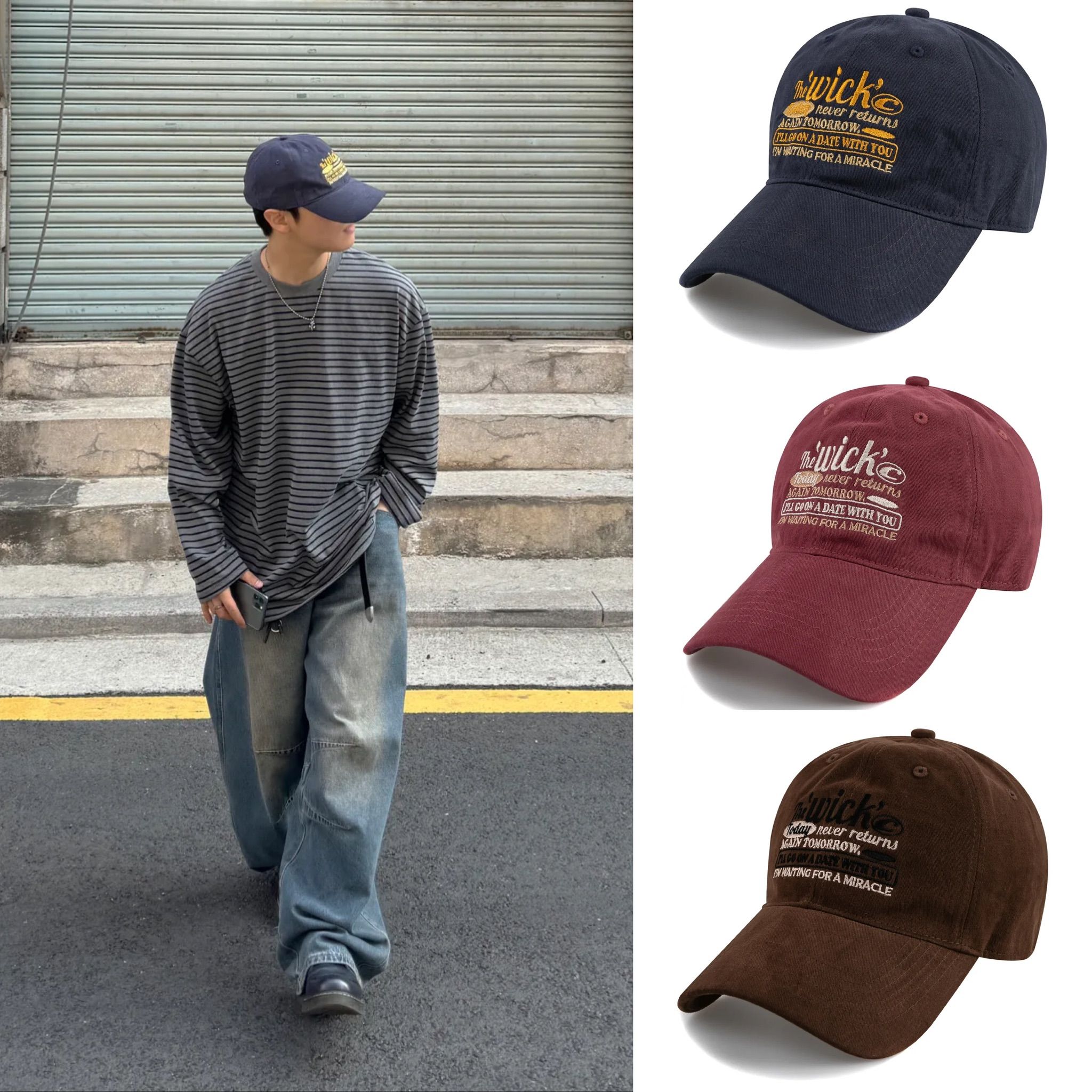 （ 預購 ） WICK  Again Tomorrow 棒球帽