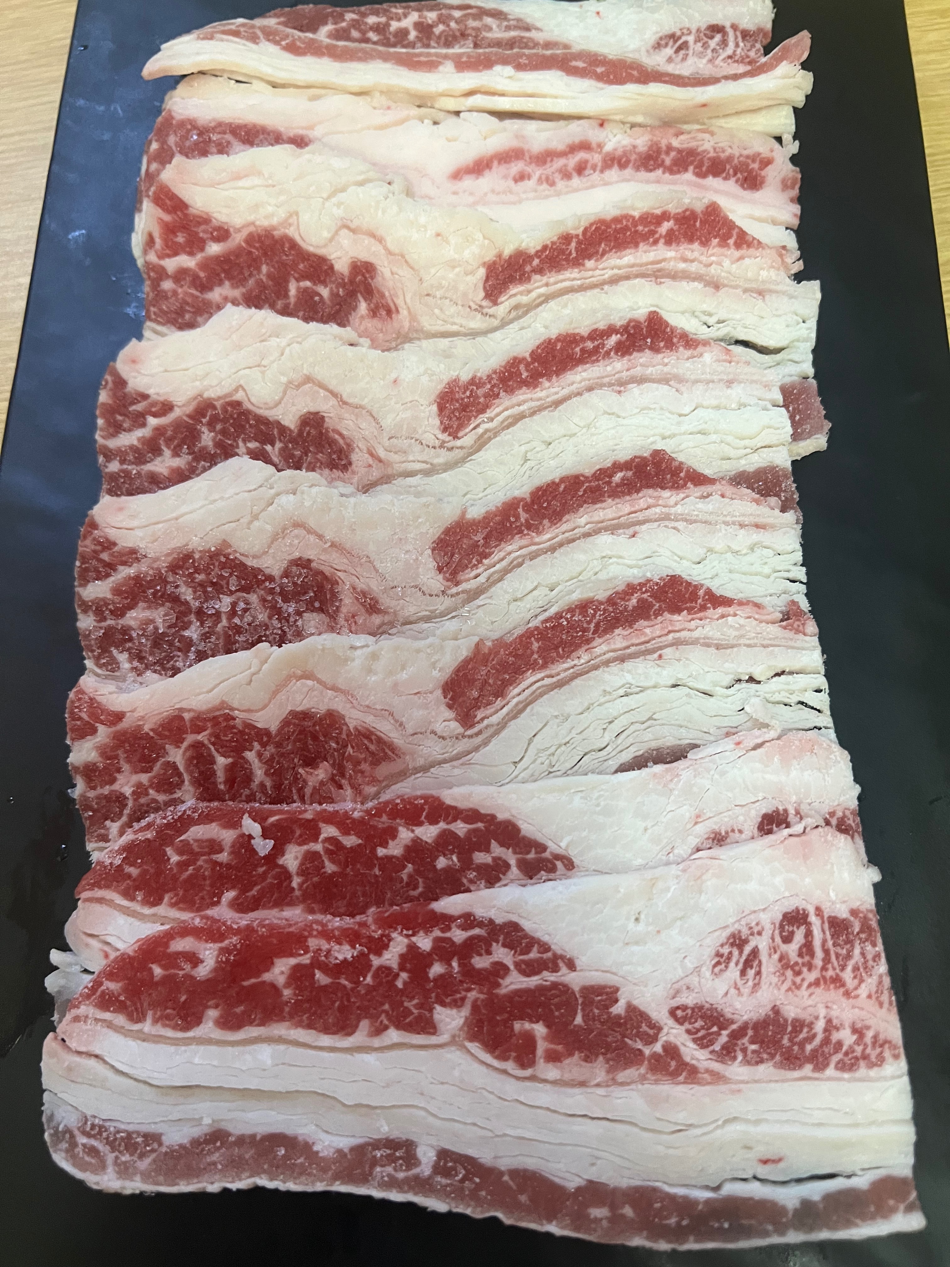 美國特級雪花牛（原肉分切不乾柴）