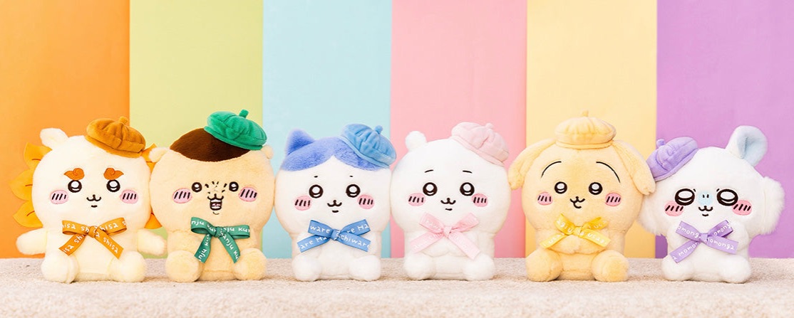 東京 緞帶坐姿毛絨S娃