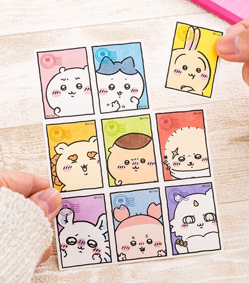 東京 郵票風貼紙