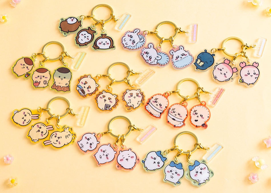 東京 3連壓克力吊飾