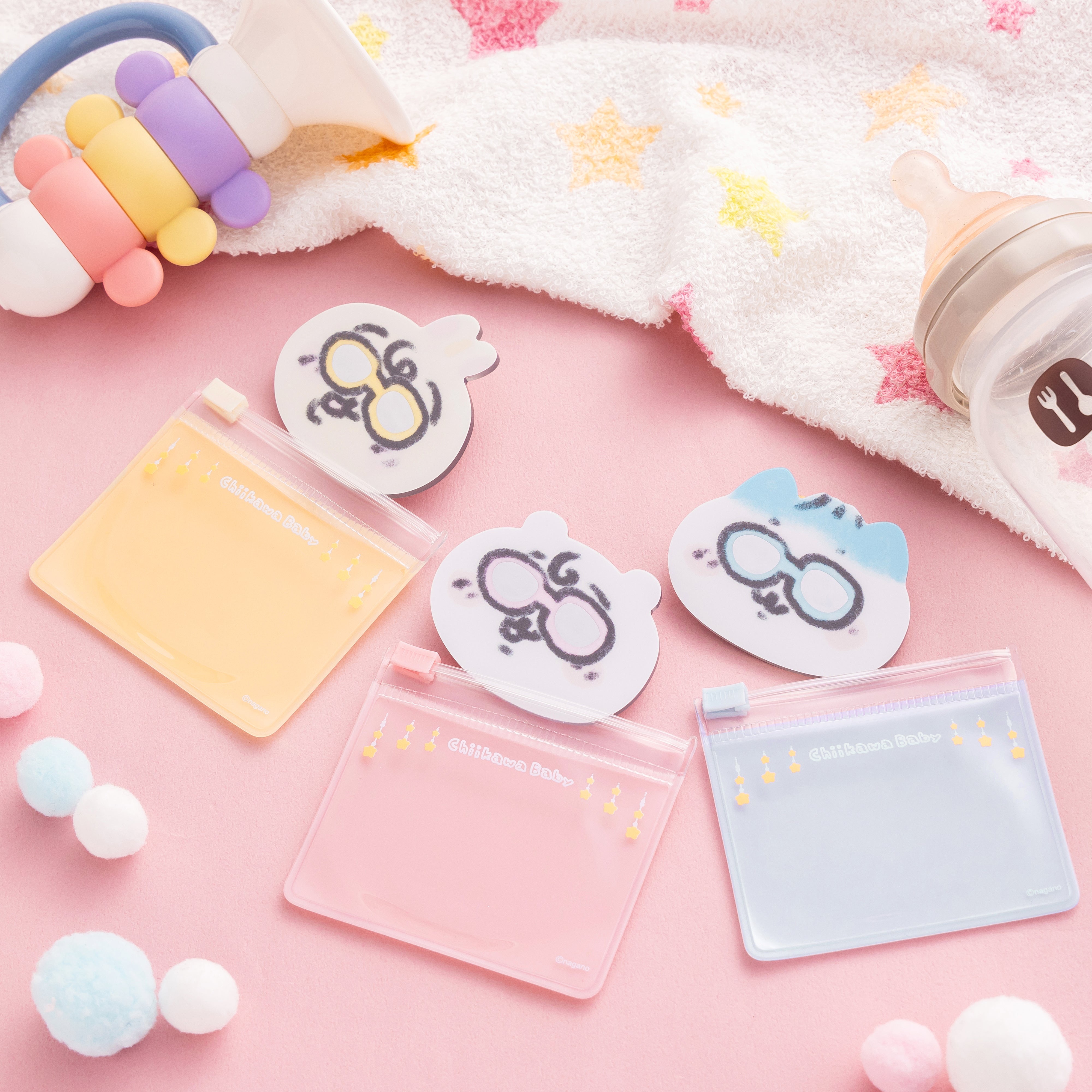 1/23新品 baby迷你壓克力鏡子（附收納袋