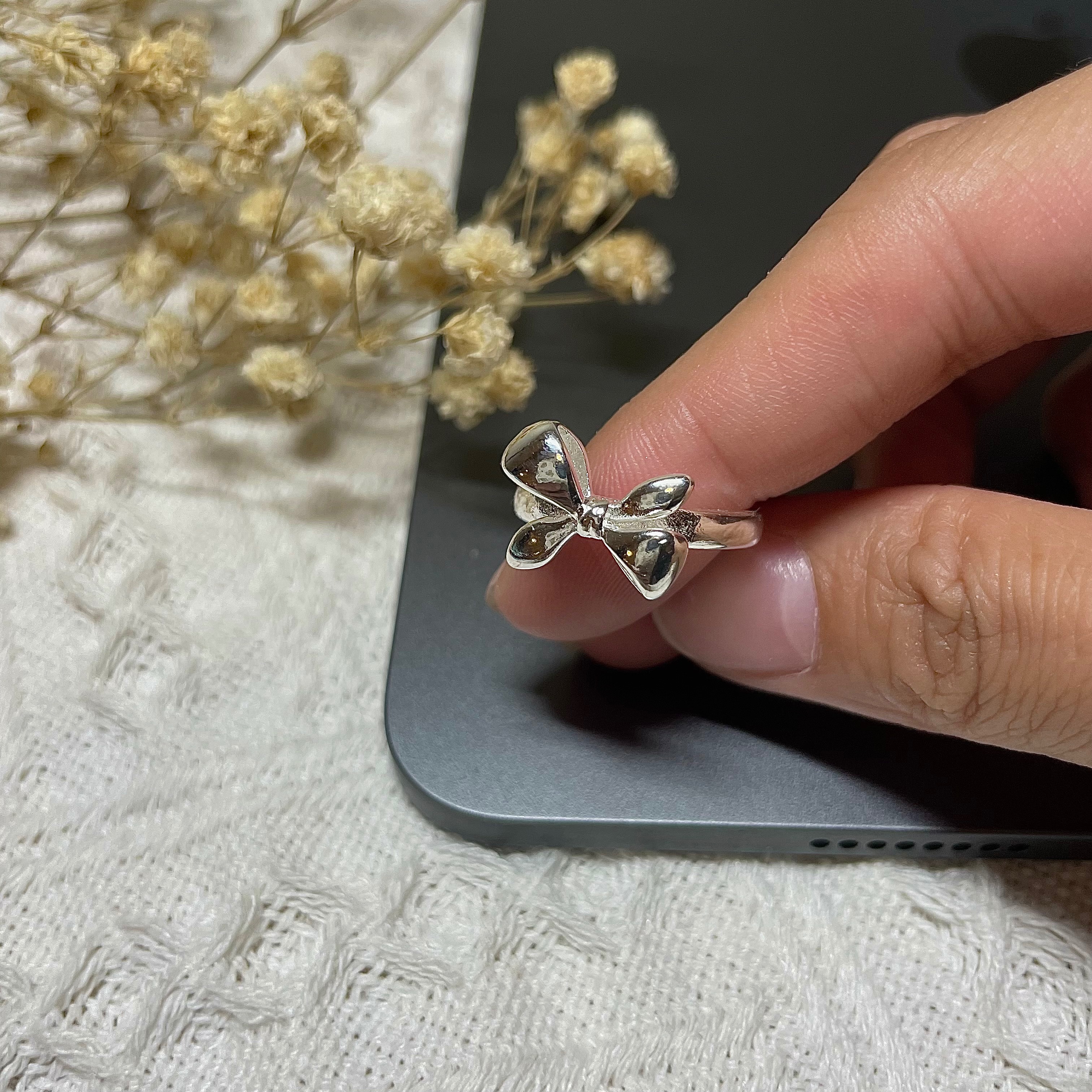 🎀蝴蝶結設計感戒指💍