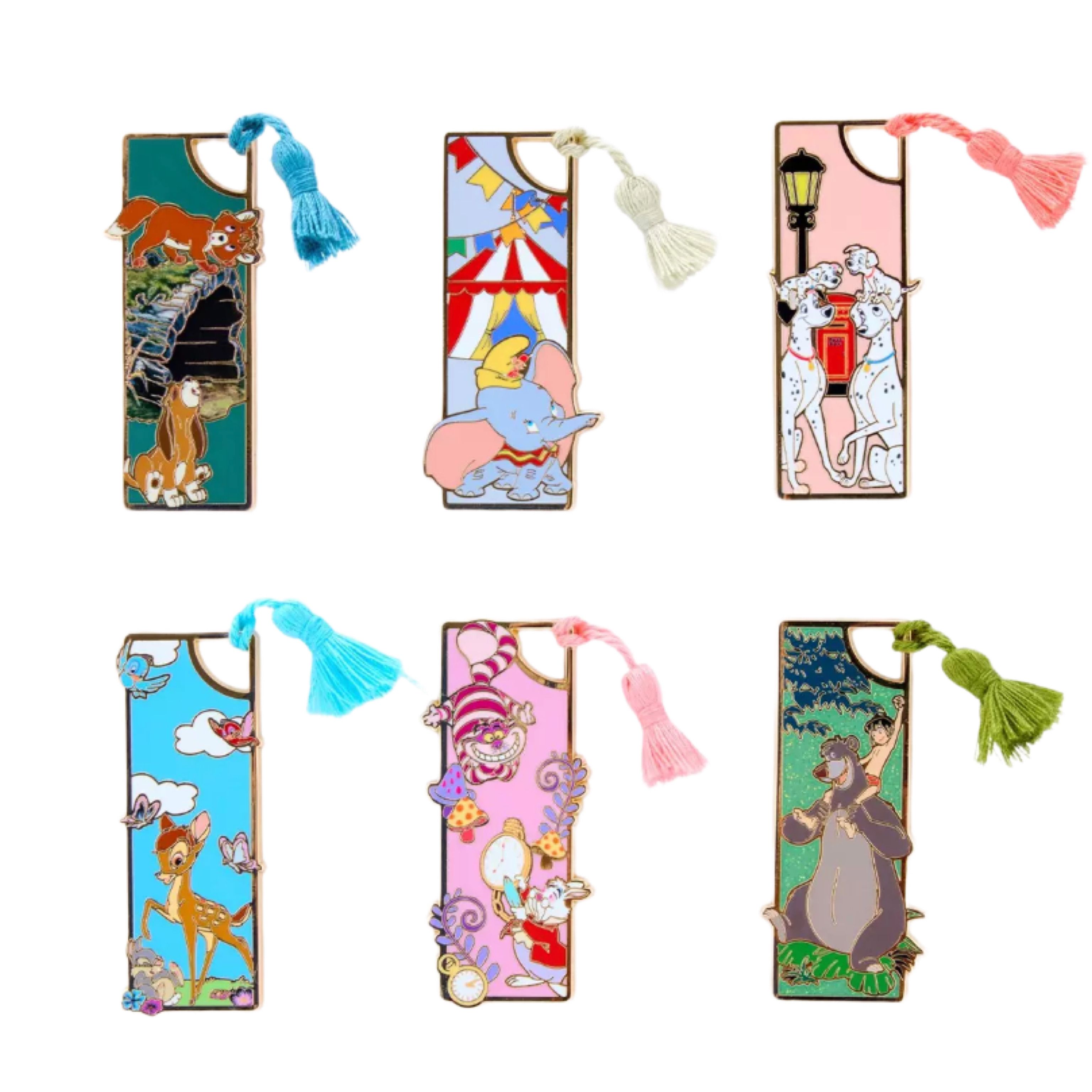 迪士尼動物書籤