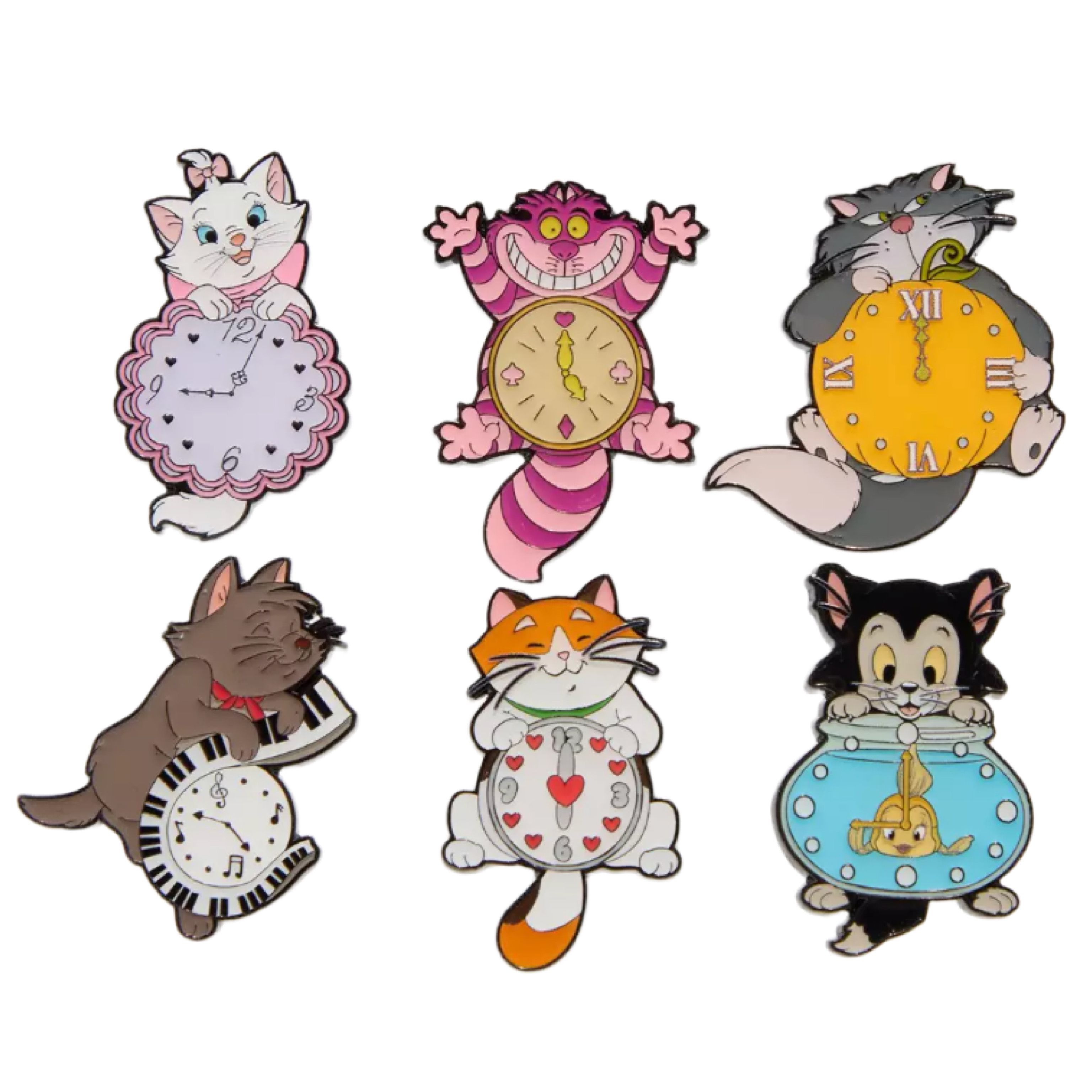 迪士尼貓咪時鐘