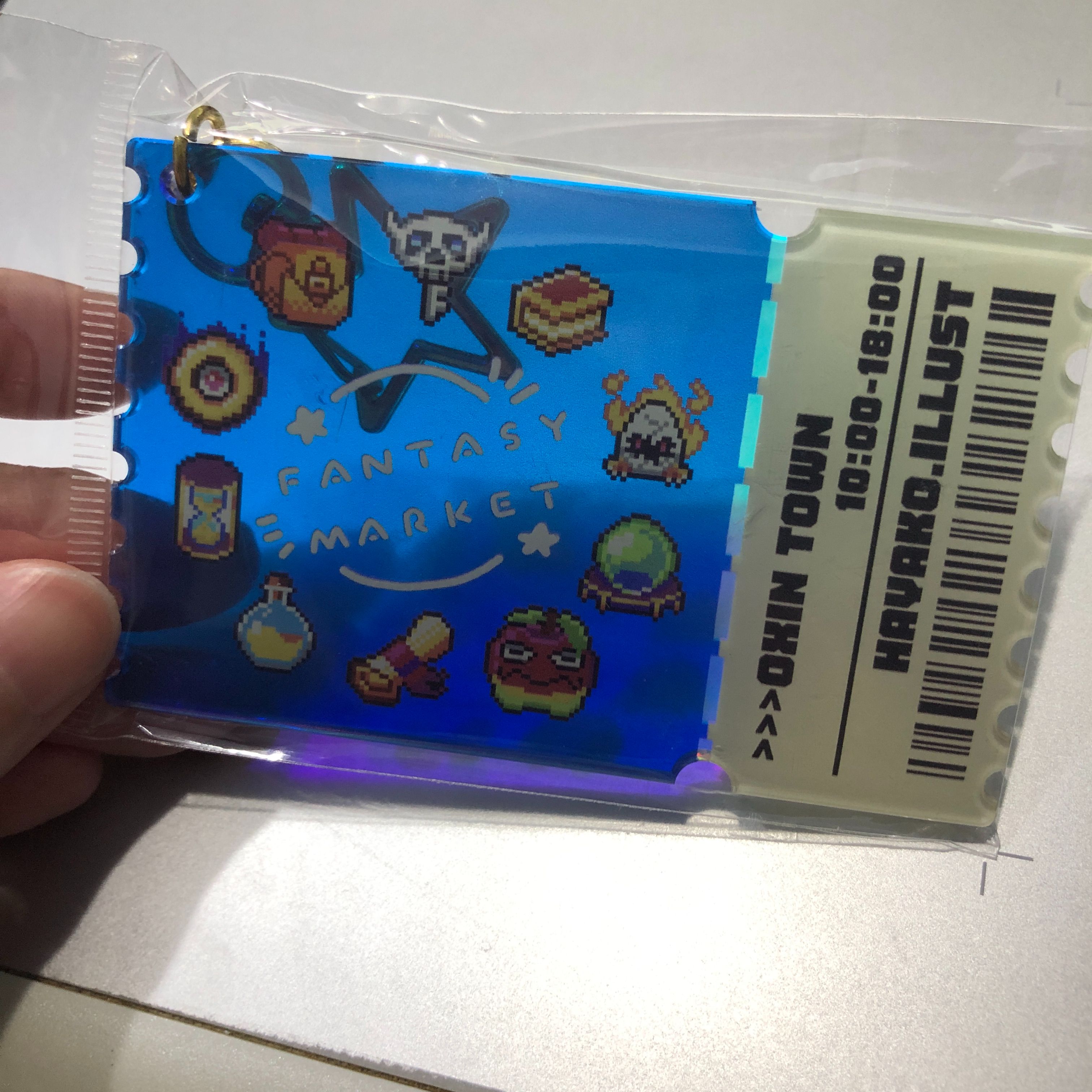 道具票根壓克力吊飾
