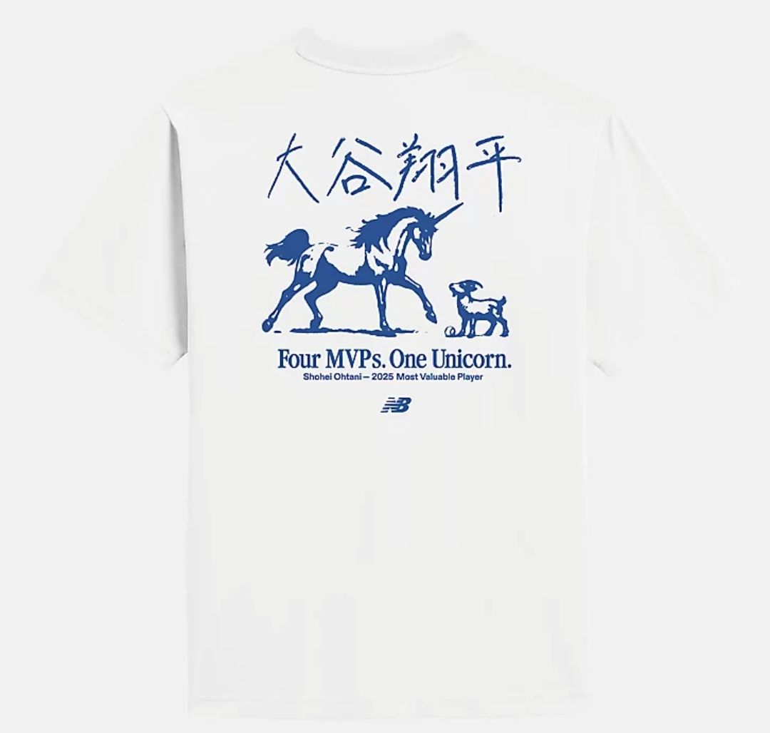 New Balance大谷獨角獸T-shirt