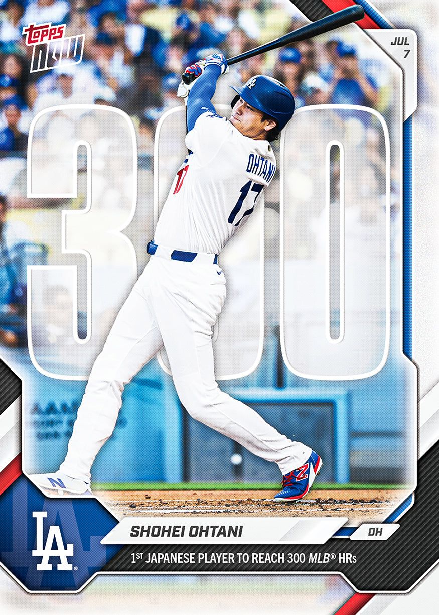 Topps Now大谷300轟紀念卡