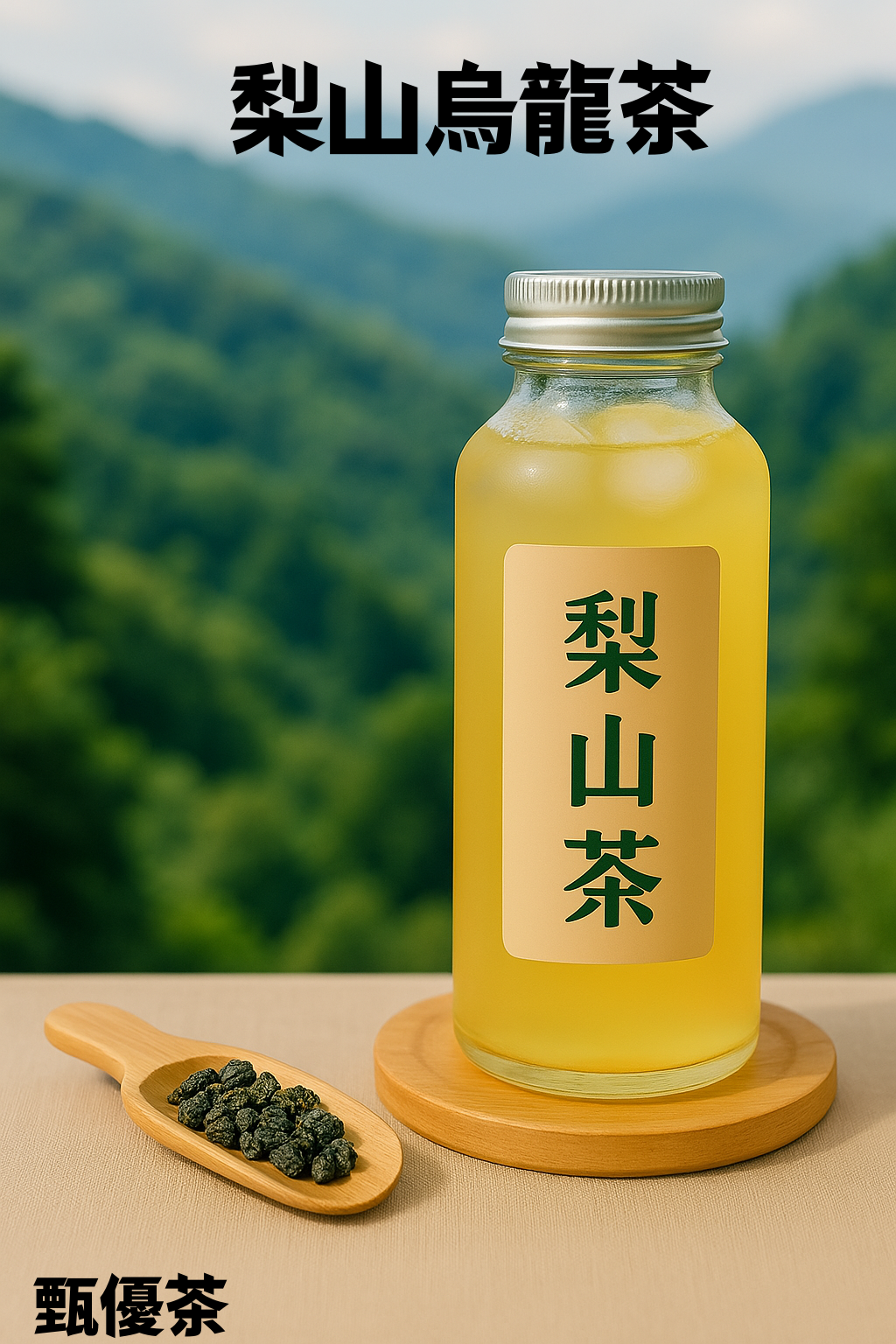 【甄優茶】梨山高冷烏龍原葉冷泡茶公益盒 來自台灣海拔2，0