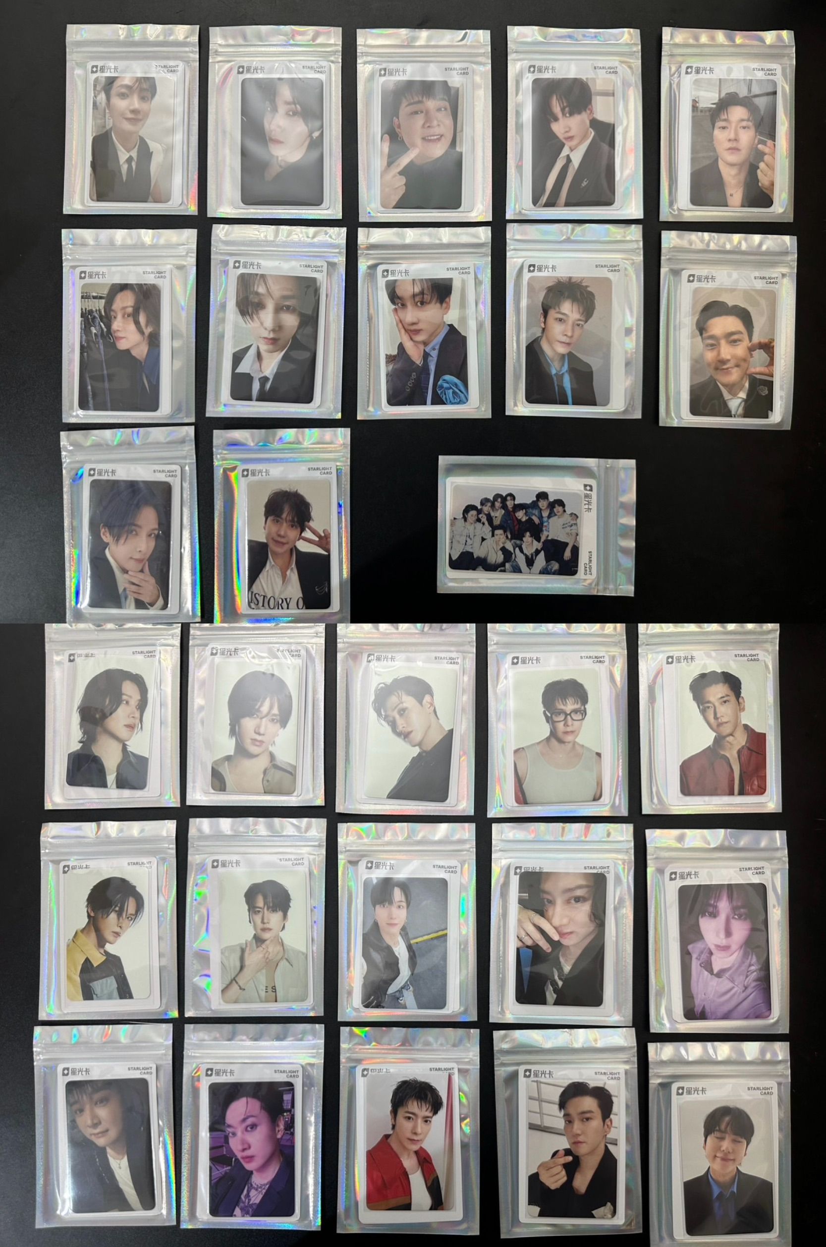 全新未拆Super Junior25星光卡