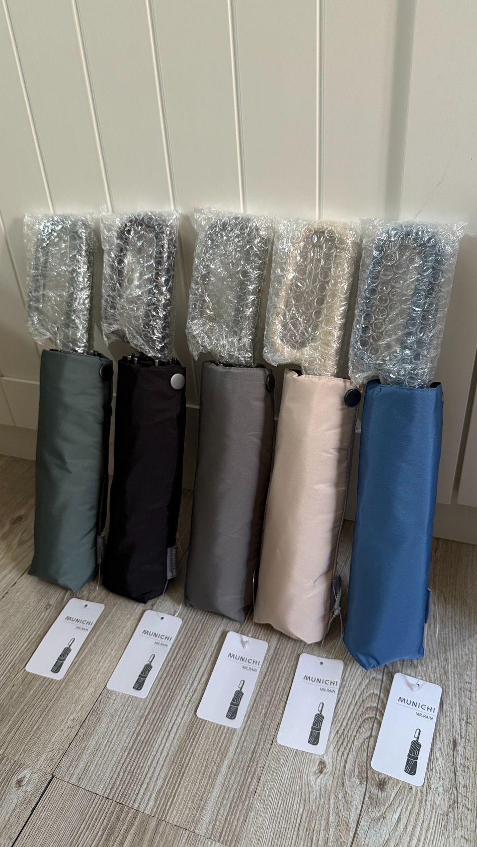 【MUNICHI沐尼黑】環扣自動勾勾傘