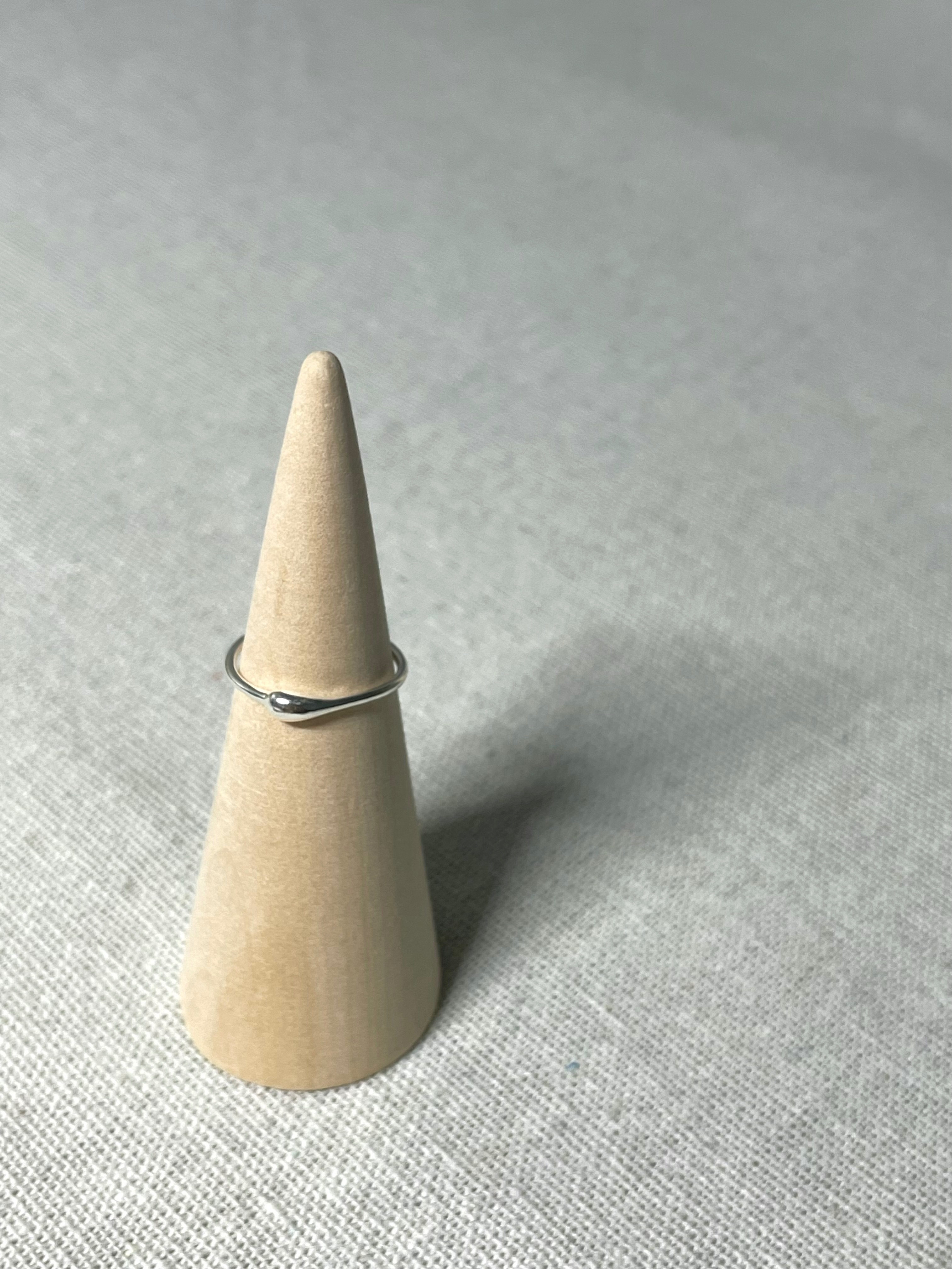 925純銀｜純銀水滴耳釘