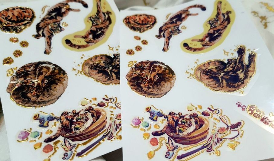 己糊水晶轉印貼