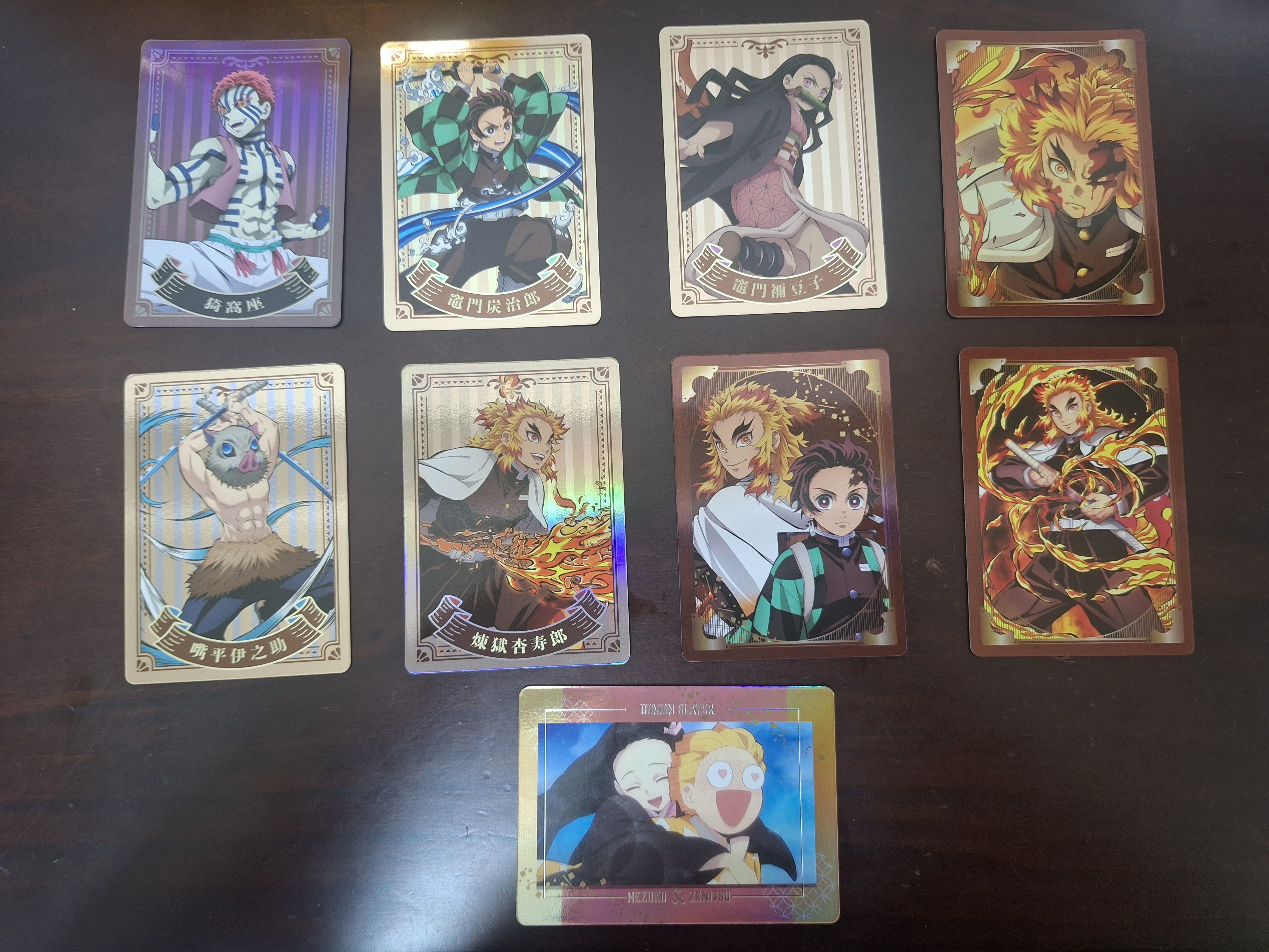 原價無限列車小卡