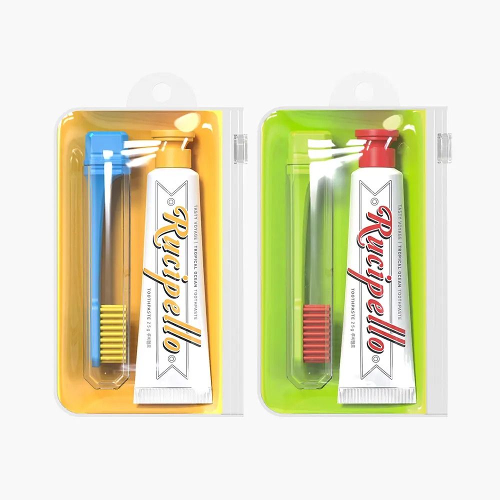 Rucipello 旅行牙刷組