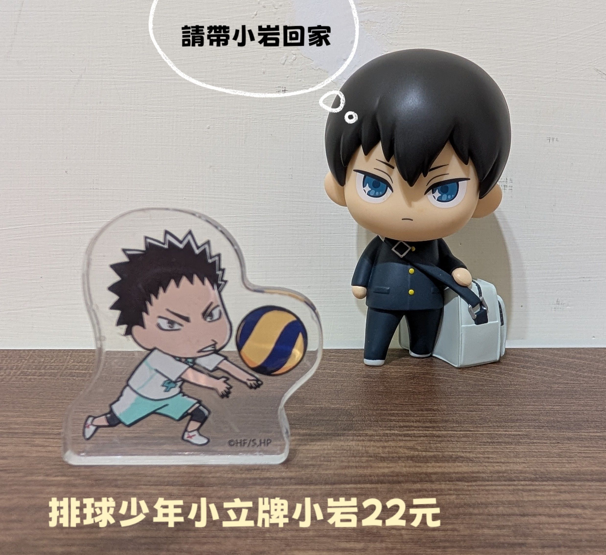 大創 排球少年小立牌 岩泉一
