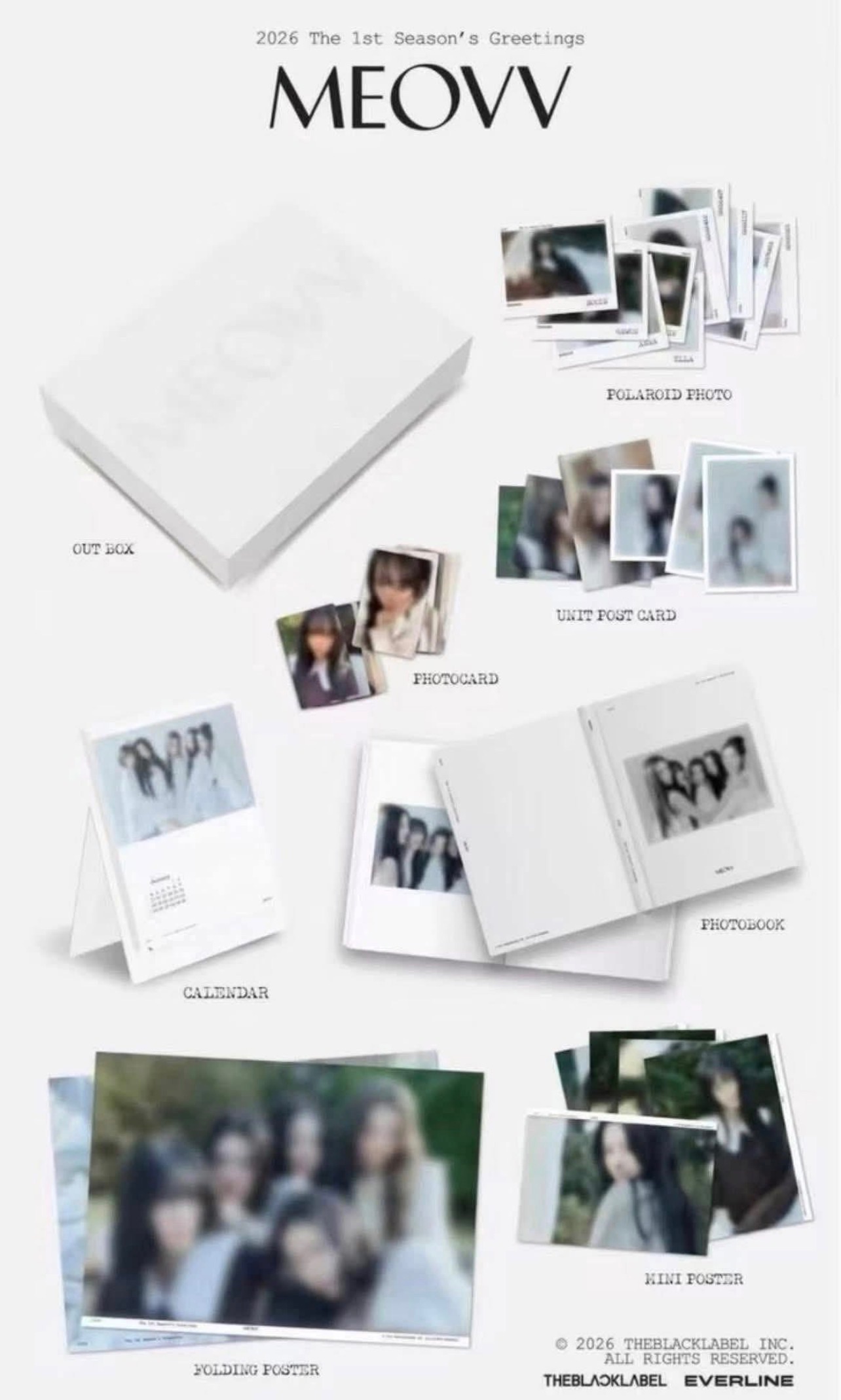 已拆2026年曆（含Ella拍立得）