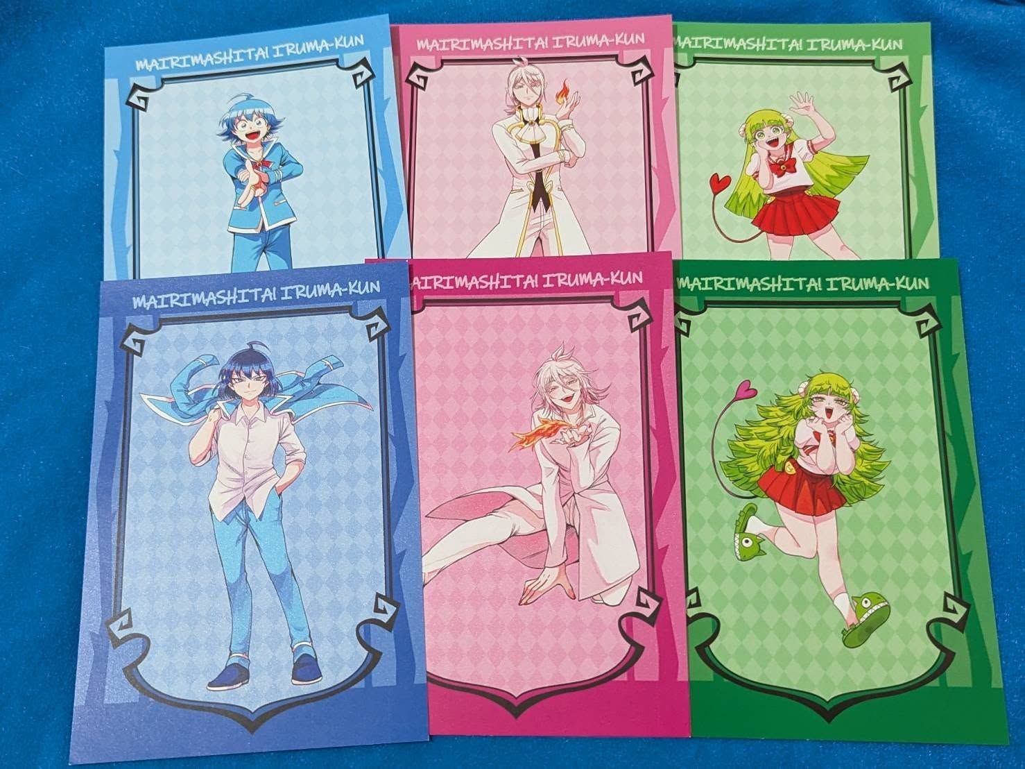 入間周邊（現貨）-紙類、卡片、杯墊、明信片、資料夾