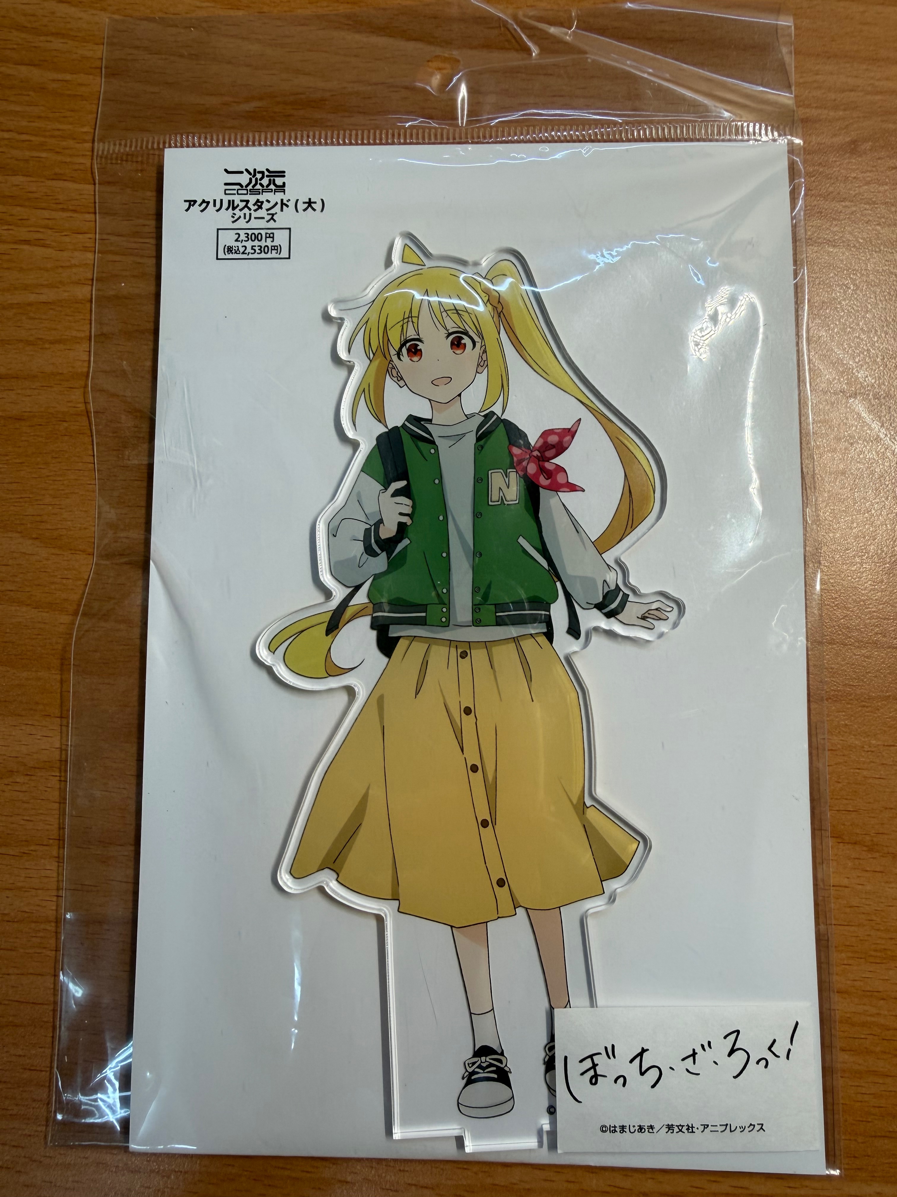 「拆擺」日版 孤獨搖滾!伊地知虹夏 街頭時尚 20公分大壓克力立牌