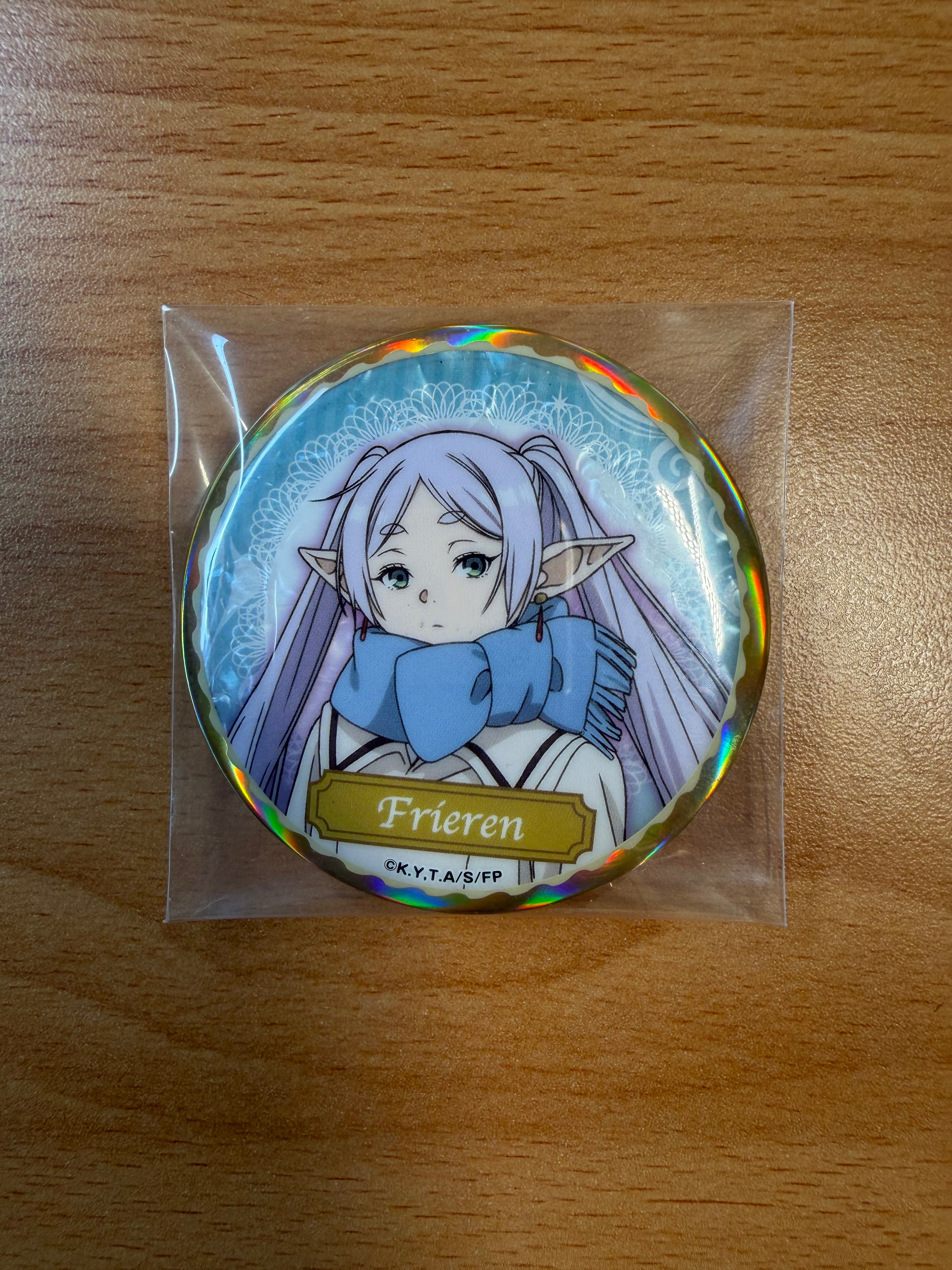 「未拆封」 MINISO名創優品葬送的芙莉蓮徽章