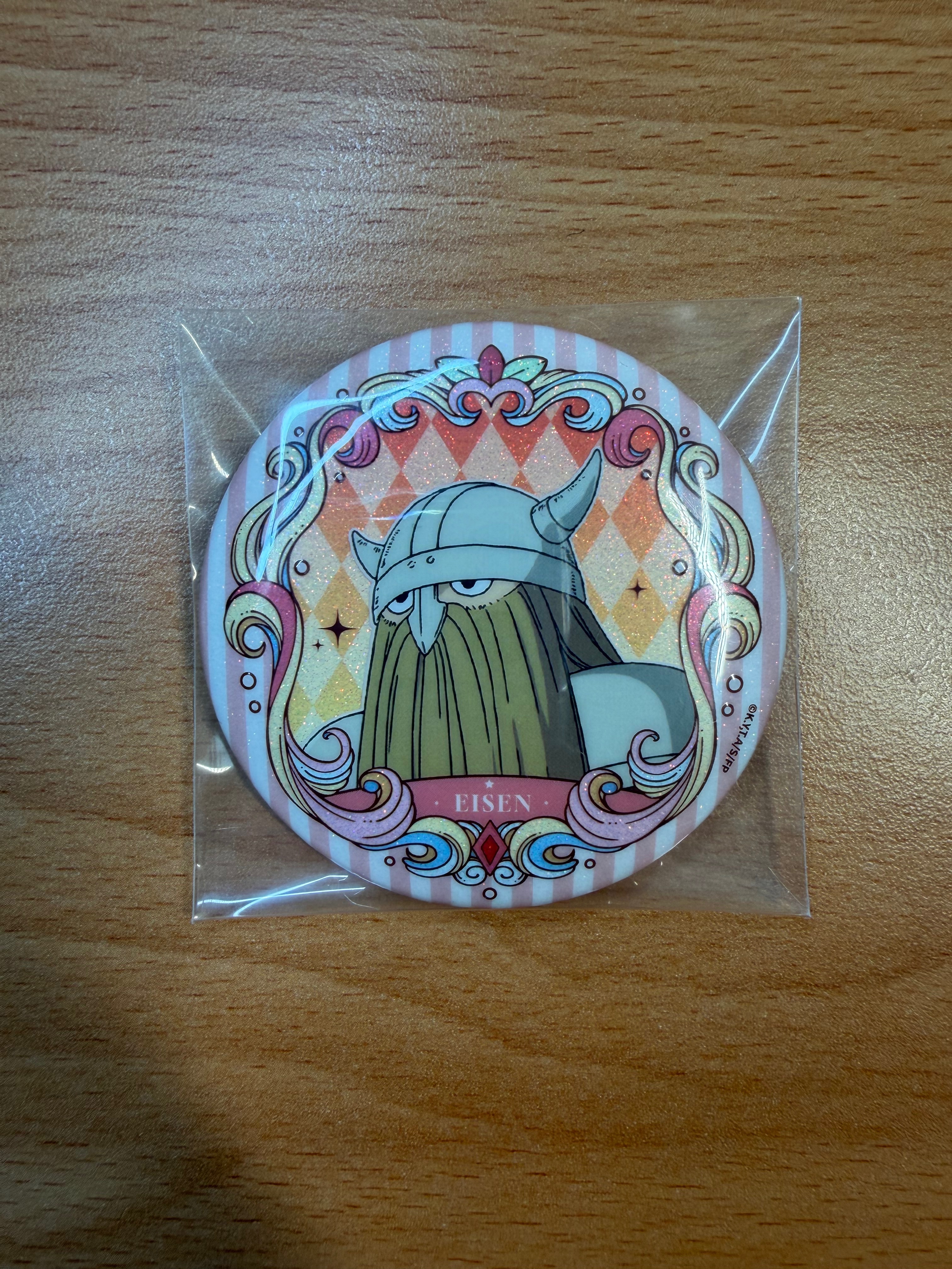 「未拆封」葬送的芙莉蓮 艾冉 波紋畫框雙閃徽章