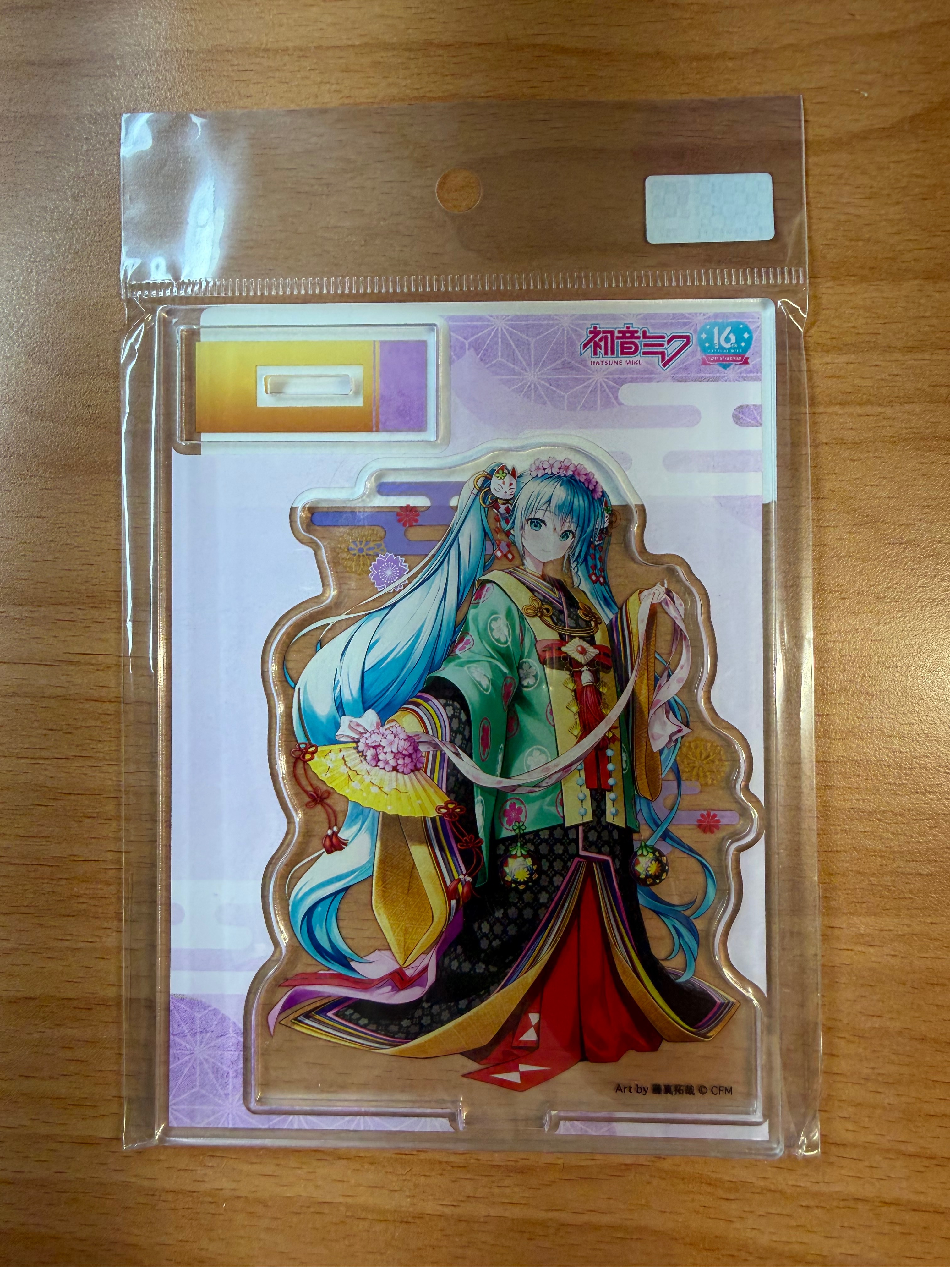 「全新」初音未來京都限定版 立牌