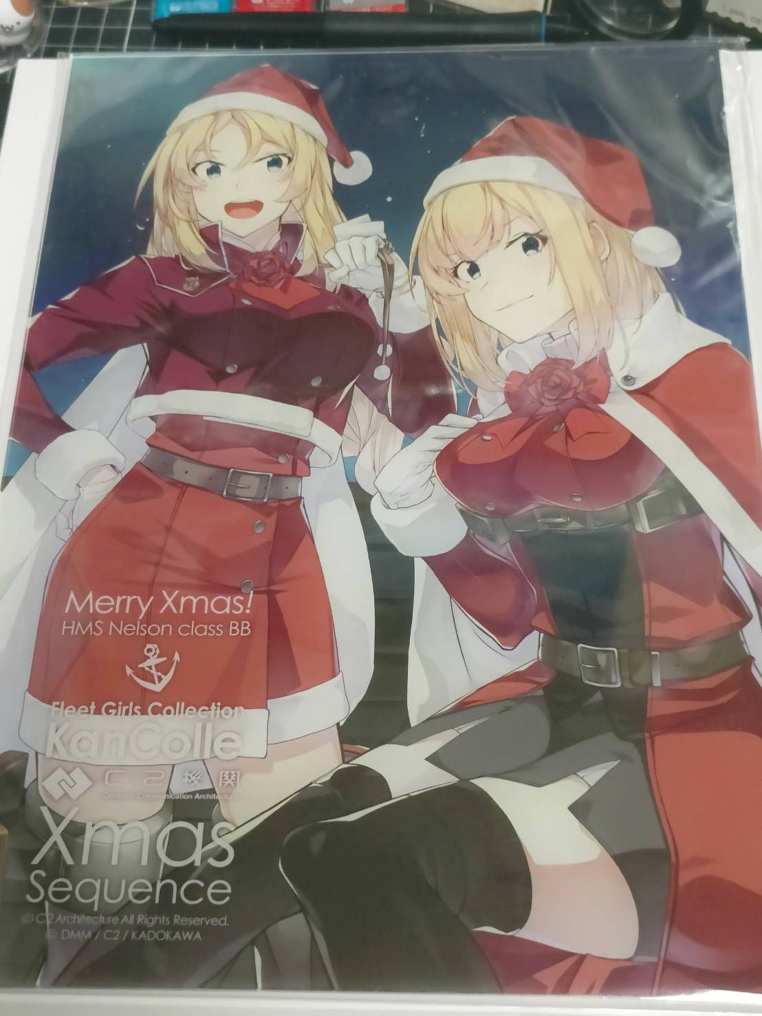 【官方商品】英國艦聖誕節A4壓克力板