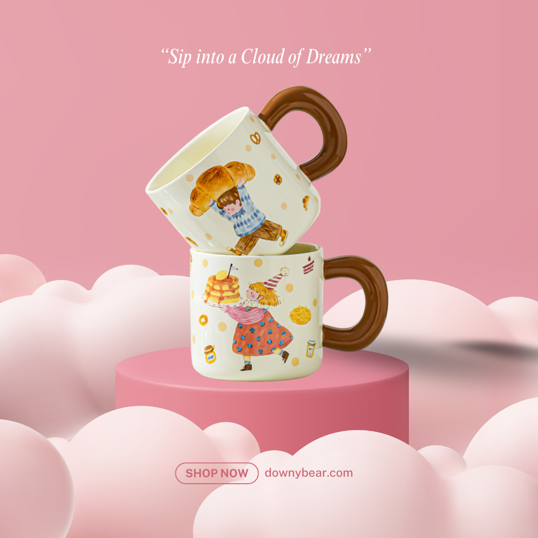 夢幻甜點系插畫馬克杯