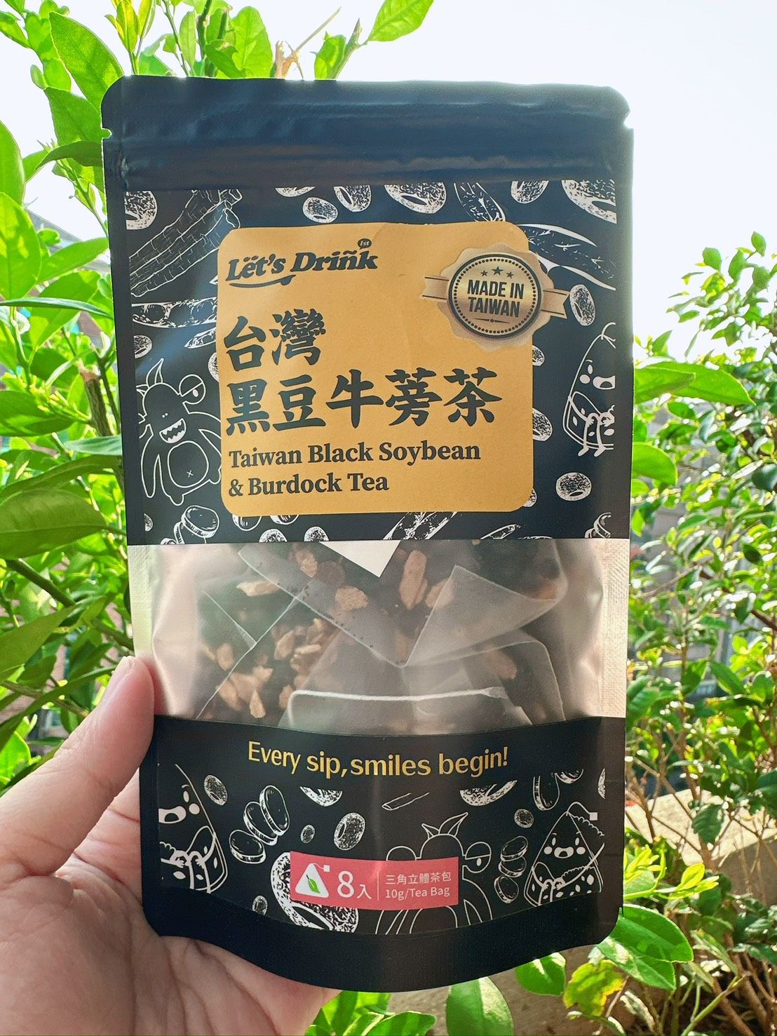 台灣生產三角立體茶包8入/袋