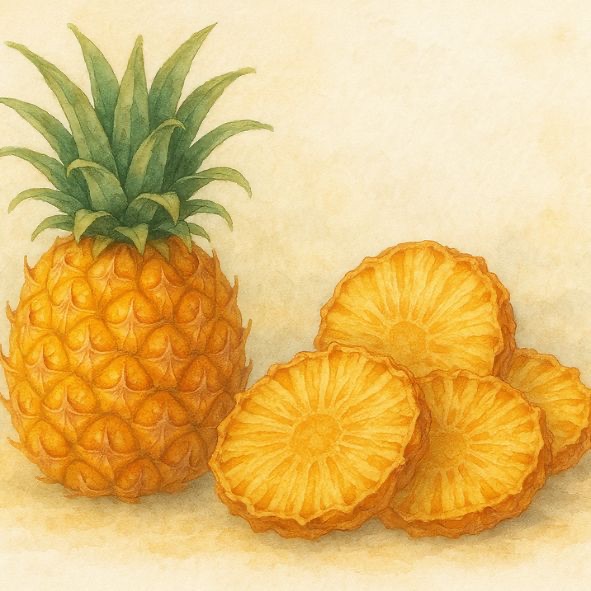 『營養師的水果乾』無糖金鑽鳳梨花 果乾水超適合