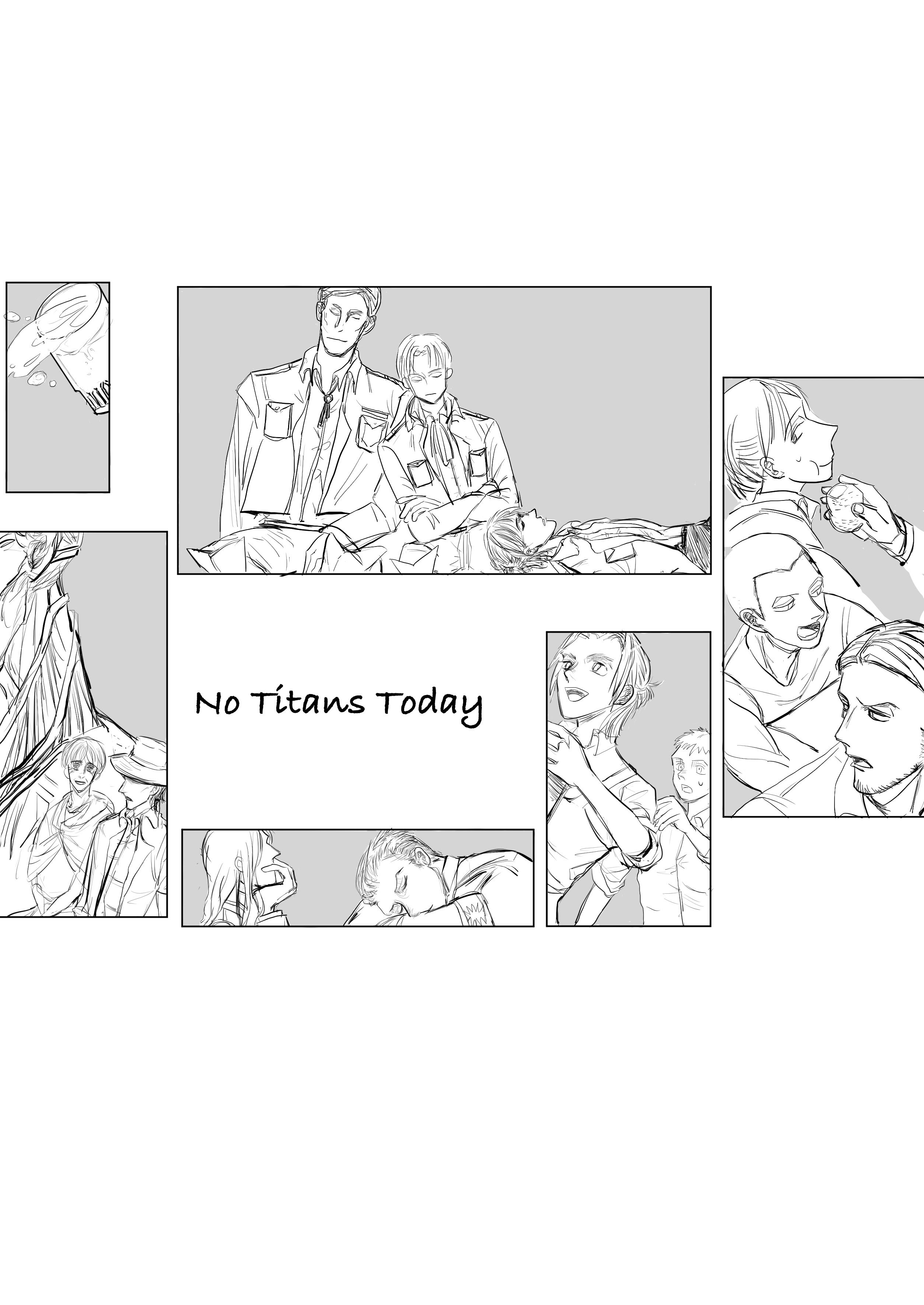 進擊的巨人新刊【NO TITANS TODAY】