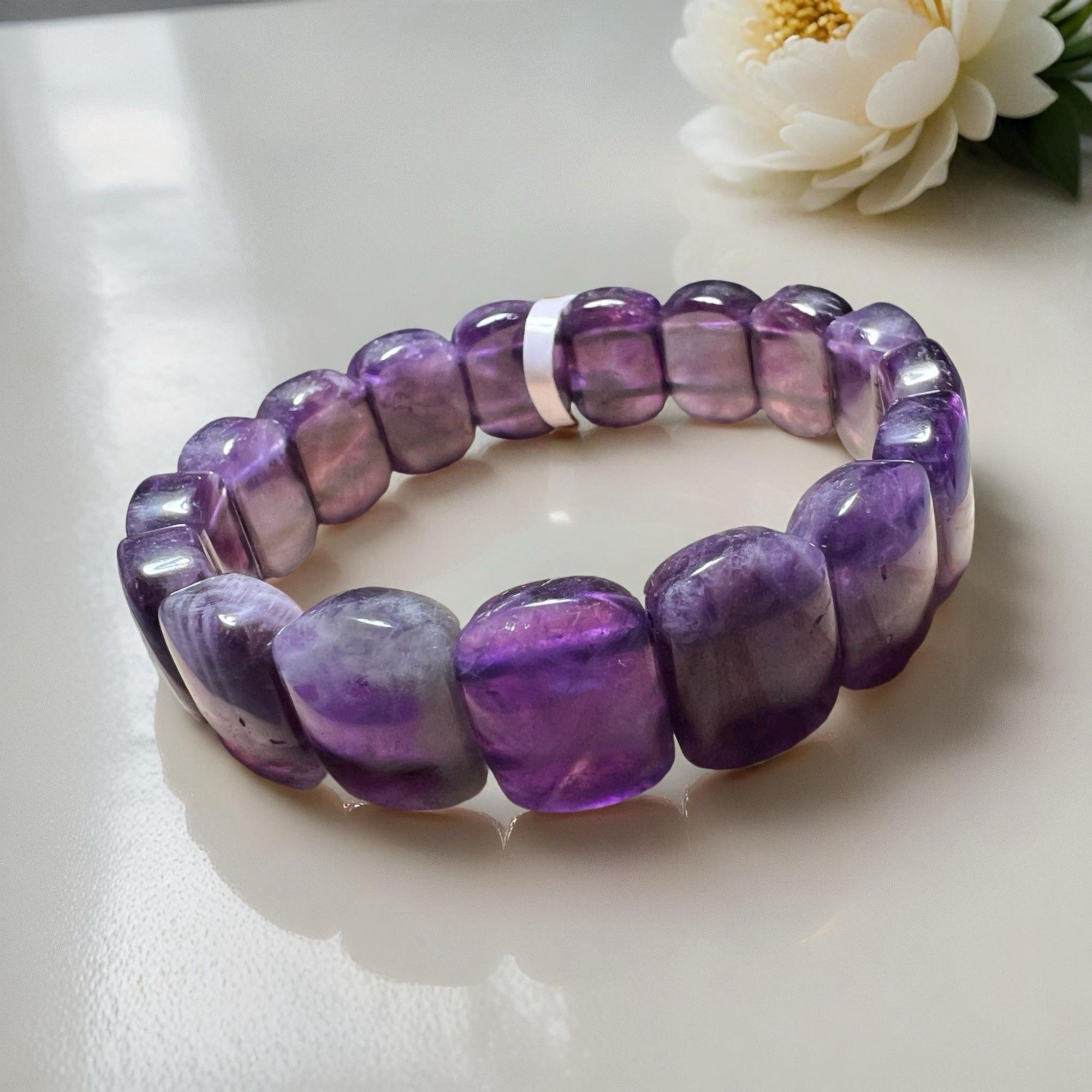 ｜現貨實拍｜夢幻紫水晶｜  紫水晶｜ 天然水晶 ｜手排｜