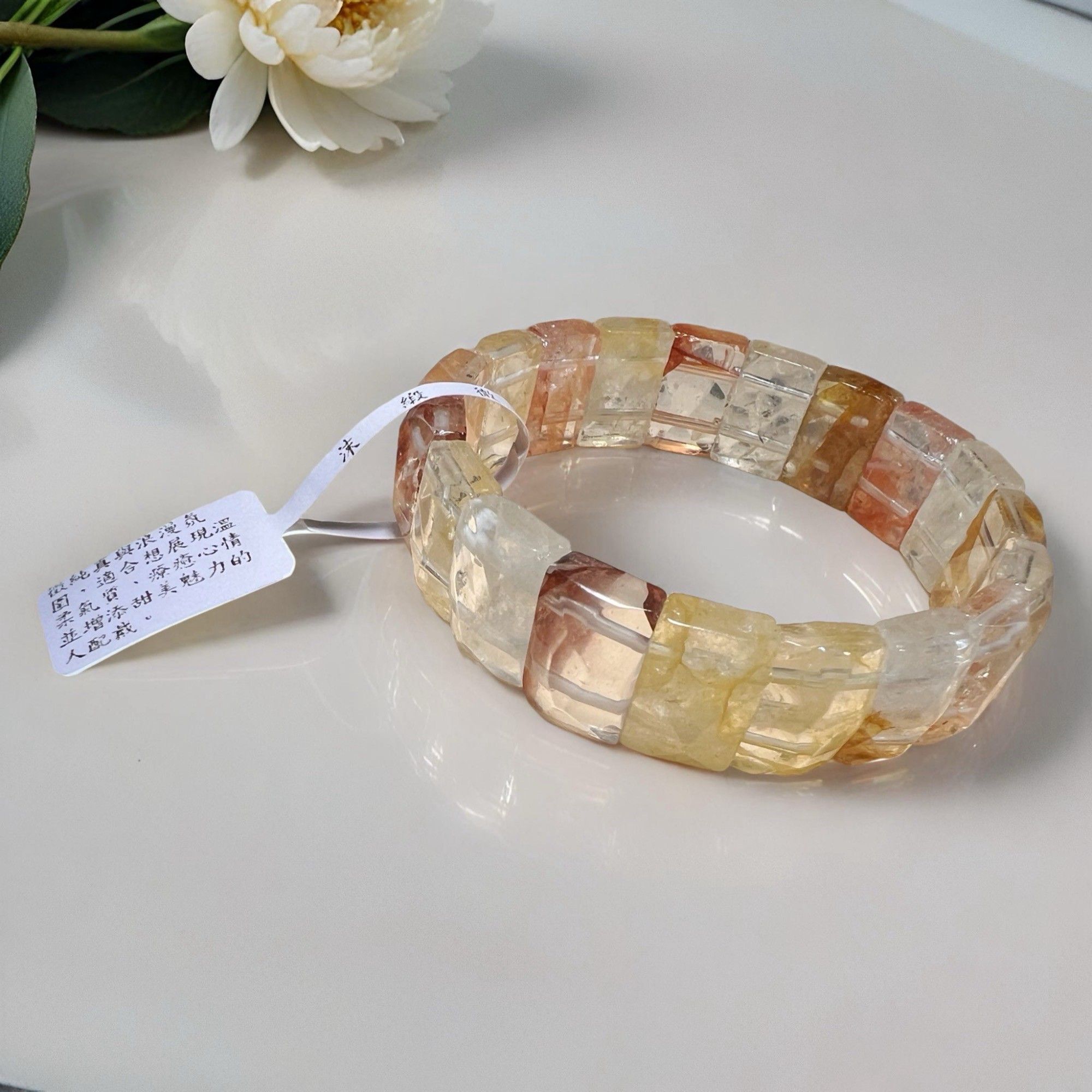 透體彩膠花手排