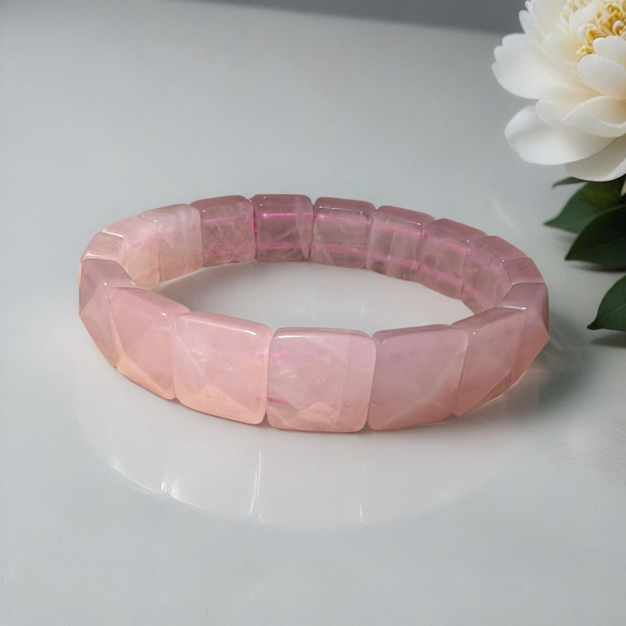 粉水晶手排