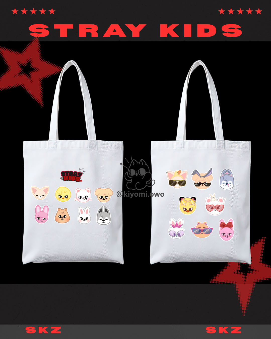 迷孩 SKZ應援專區 帆布袋、手機掛繩