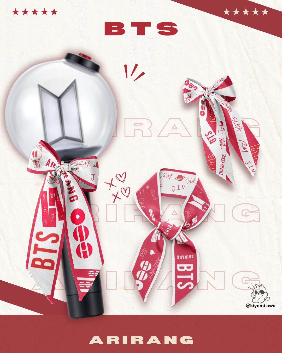 BTS 絲巾 2026新款