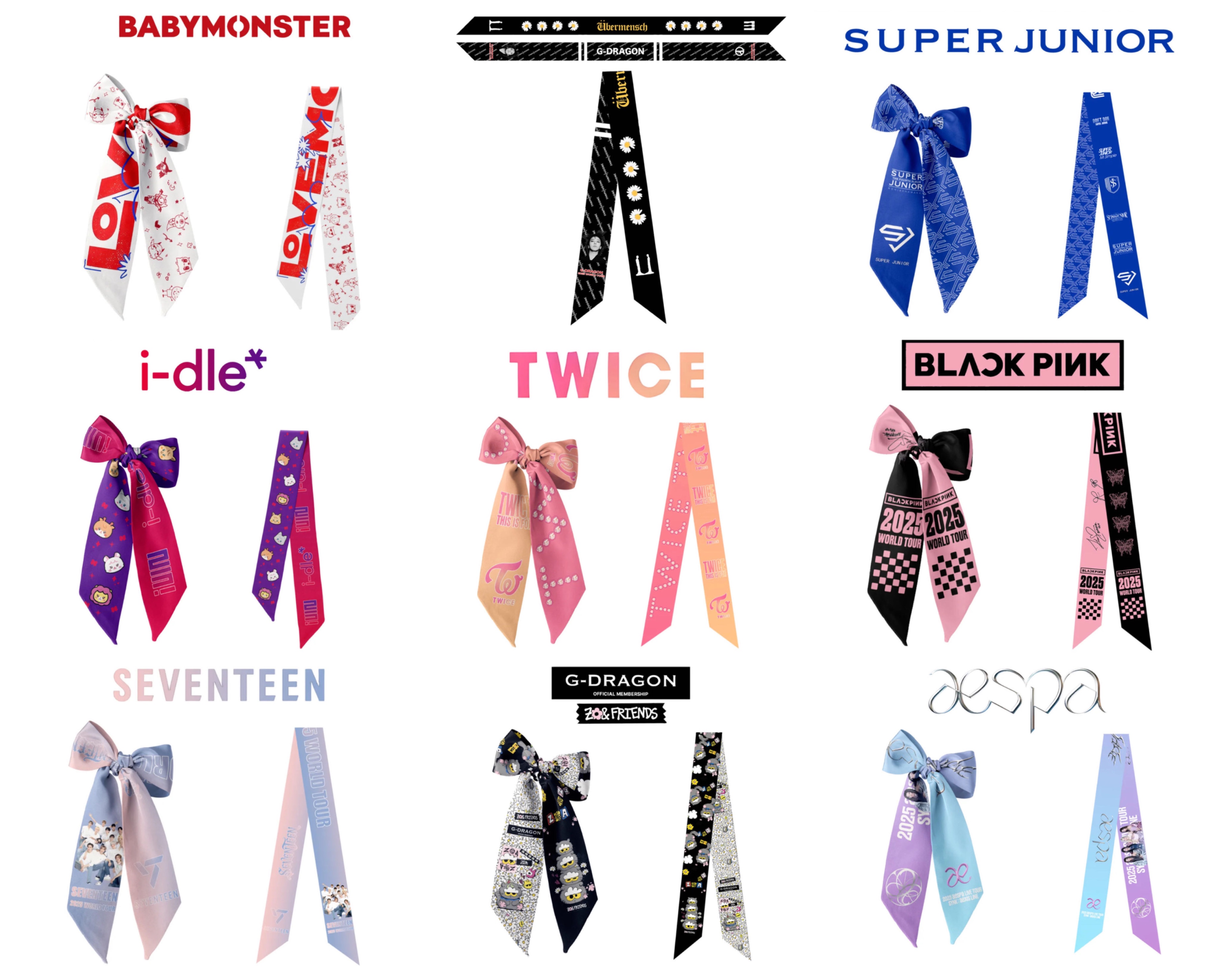 現貨）明星絲巾大集合