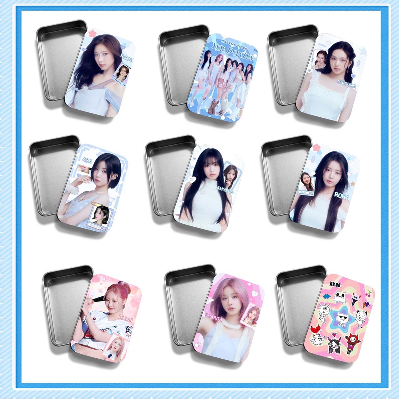 現貨 寶怪新款鐵盒 只能裝5.3*8.3cm的卡