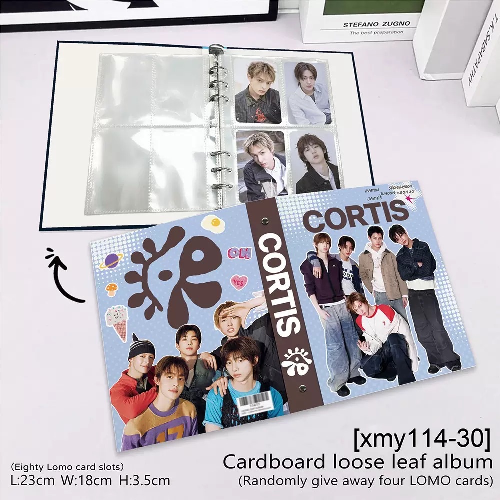 現貨 Cortis四宮格卡冊贈20內頁（80卡位）