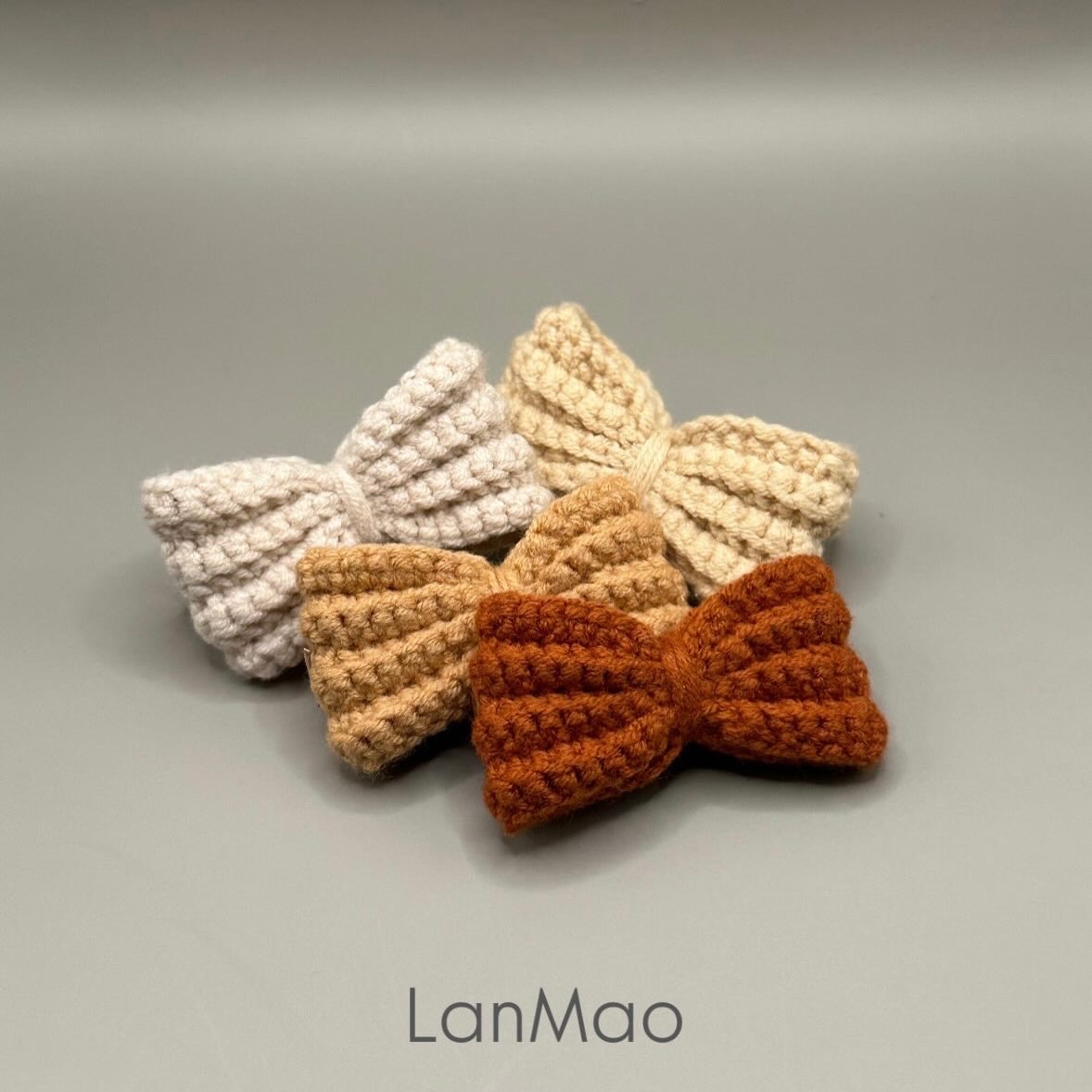 【LanMao 三聲ˇ懶】小蝴蝶結髮夾🎀