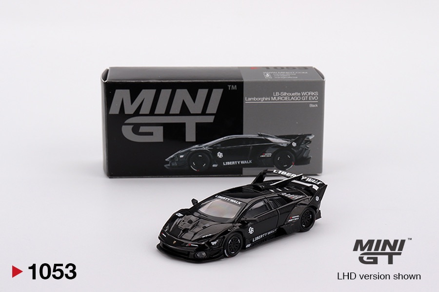 #1053 MURCIELAGO GT Evo Black吊卡版