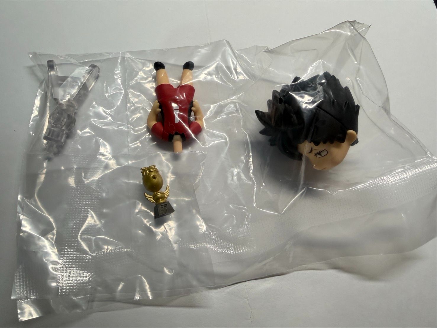 驚喜黏土人 黑尾