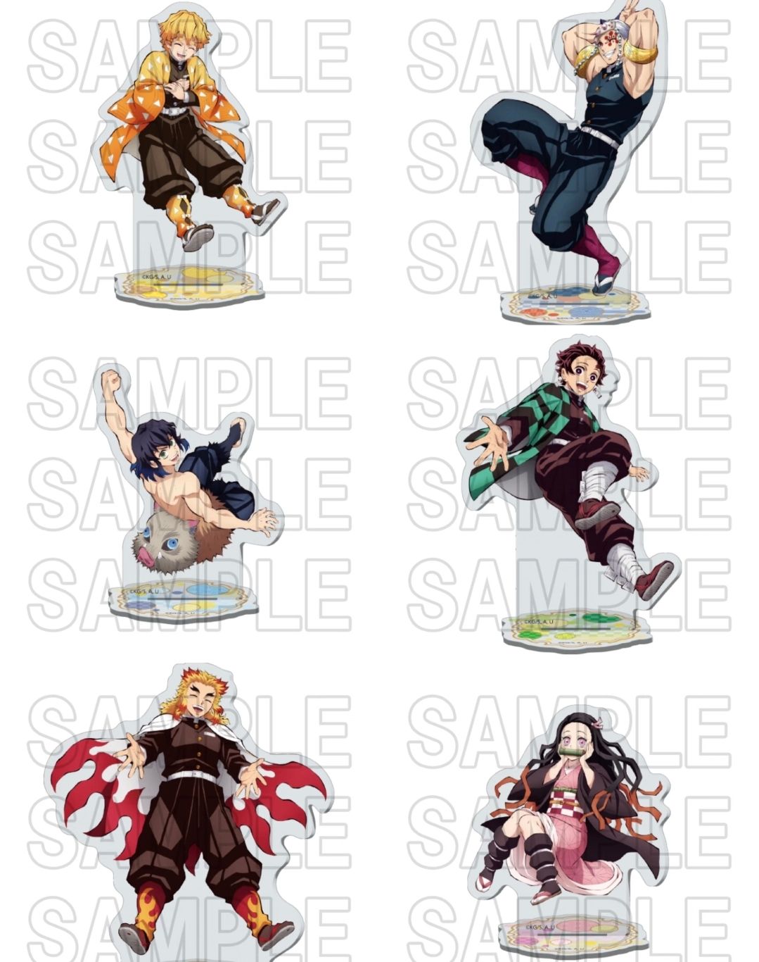 全集中展亞克力立牌