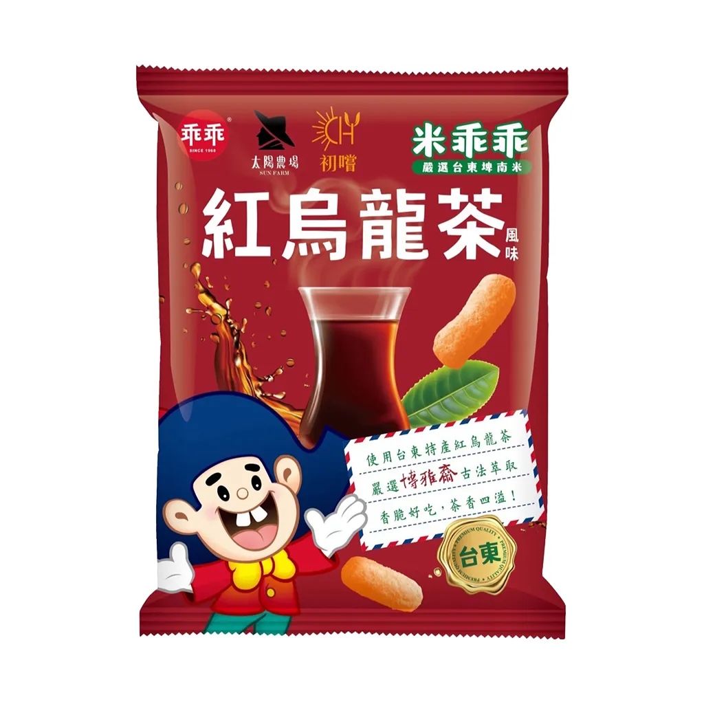 台東縣鹿野地區農會【紅烏龍米乖乖52公克】
