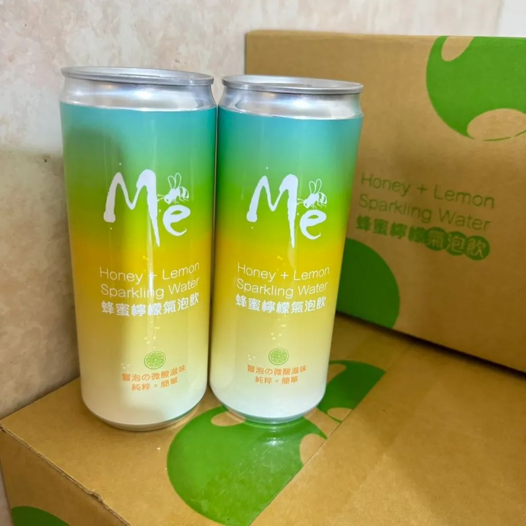 新竹縣農會【蜂蜜檸檬氣泡飲330ML】