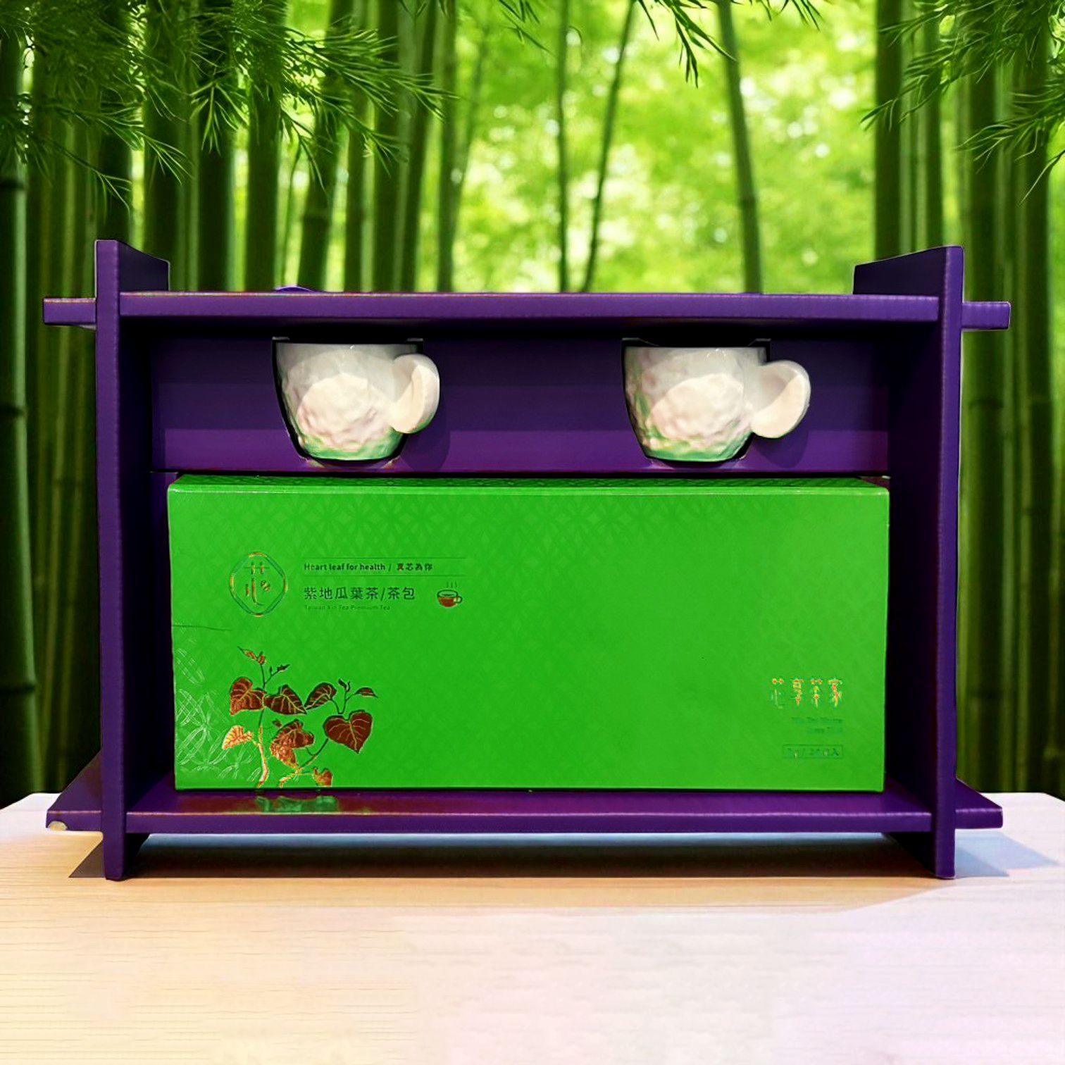 【C款】賞月茶粉禮盒組｜企業贈禮 中秋禮盒 茶粉 抹茶