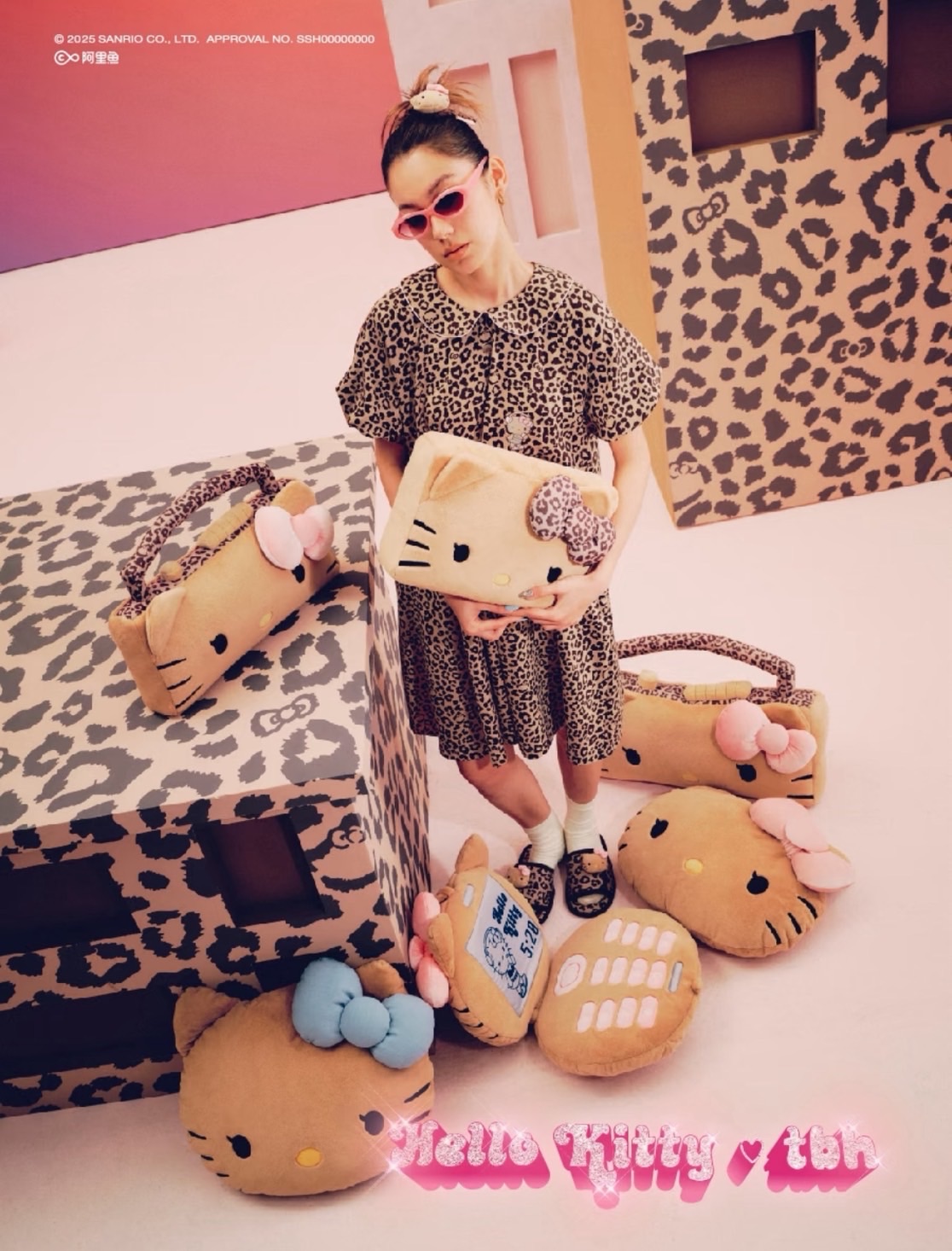 宋雨琦代言 HELLO KITTY x TBH 曬黑系列