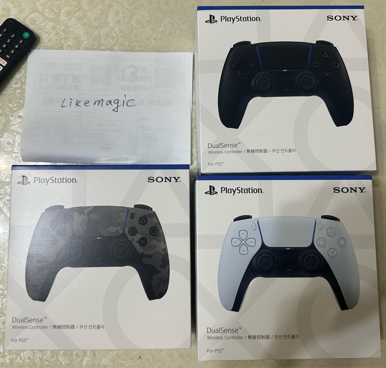 PS5 手把 控制器 白色 黑色 迷彩