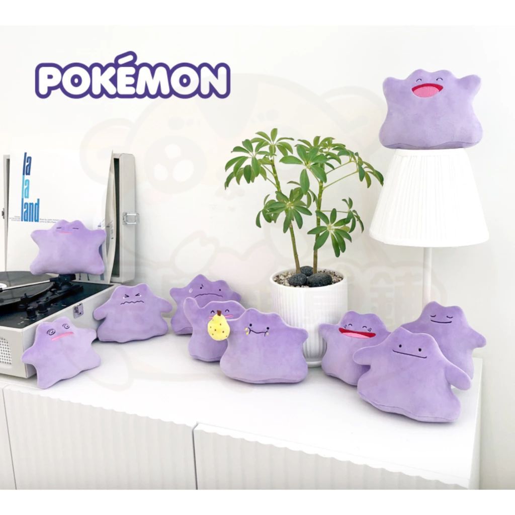 韓國正版授權 神奇寶貝 精靈寶可夢Pokemon - 大隻 百變怪 吊飾娃娃 玩偶 全10款 （整套＆5隻以下下單區）